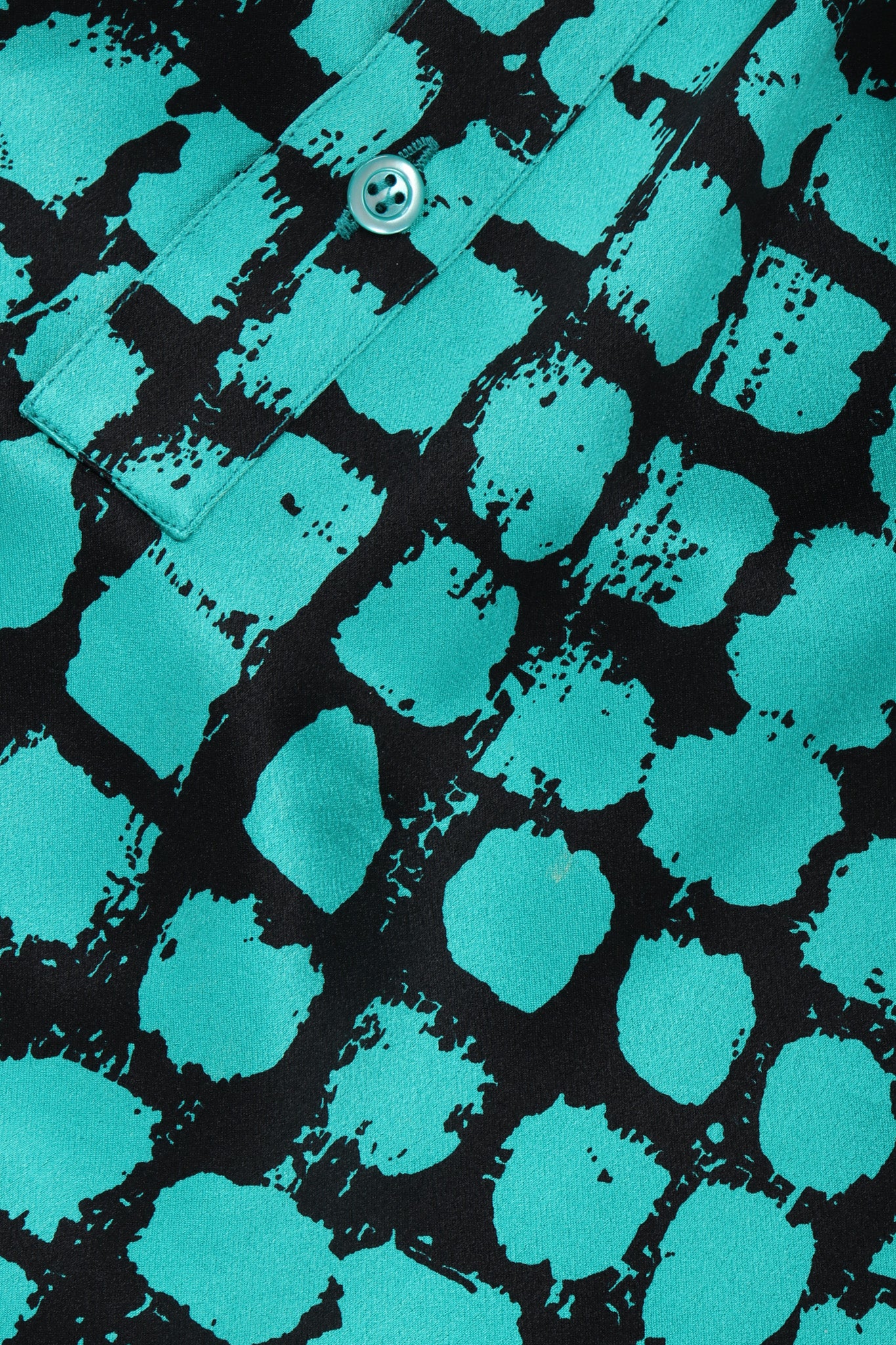 Graphic Silk Bow Blouse & Tie - Image 16