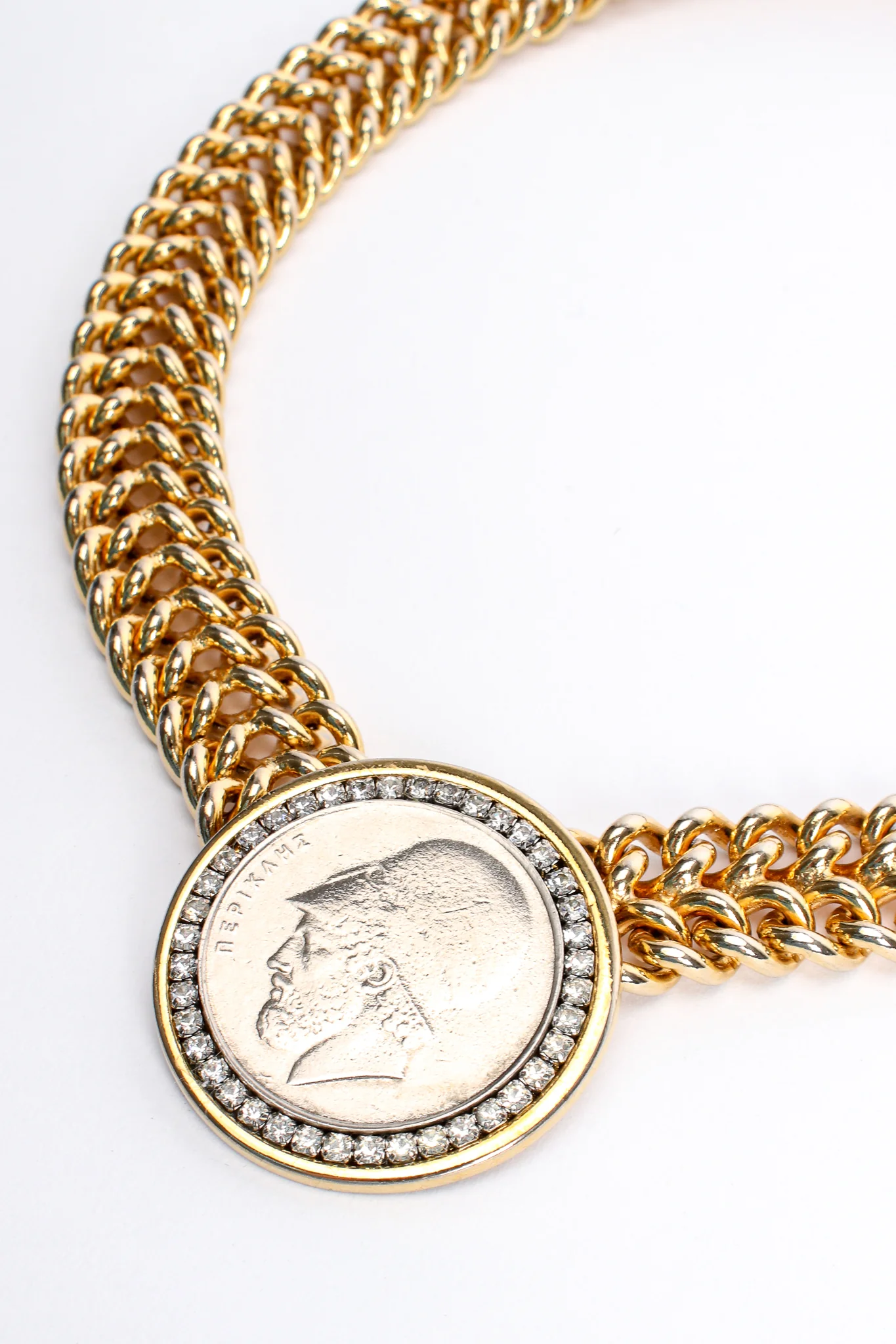 Greek Coin Chain Collar II