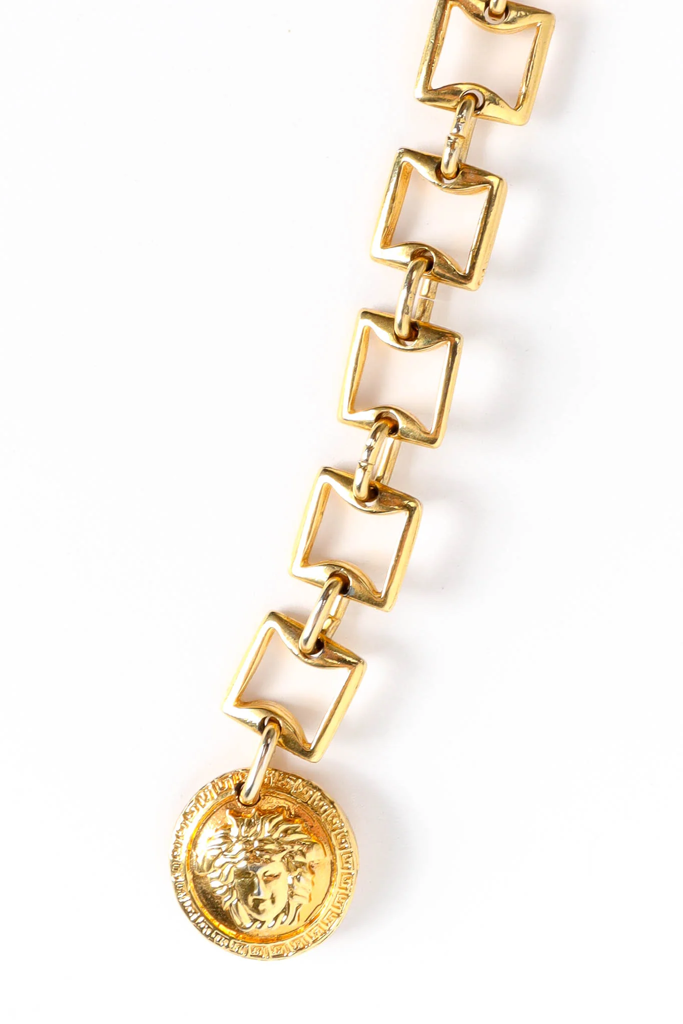Greek Key Metal Link Belt - Image 10