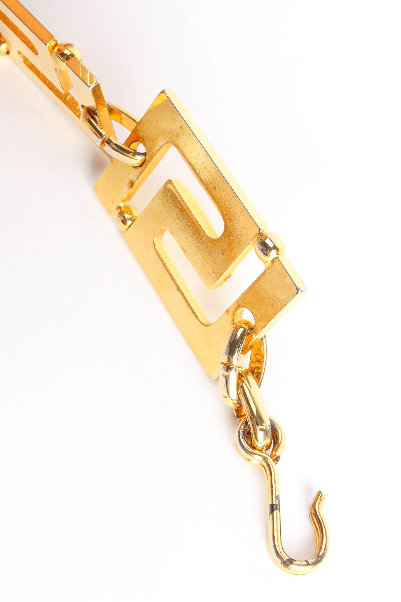 Greek Key Metal Link Belt - Image 11