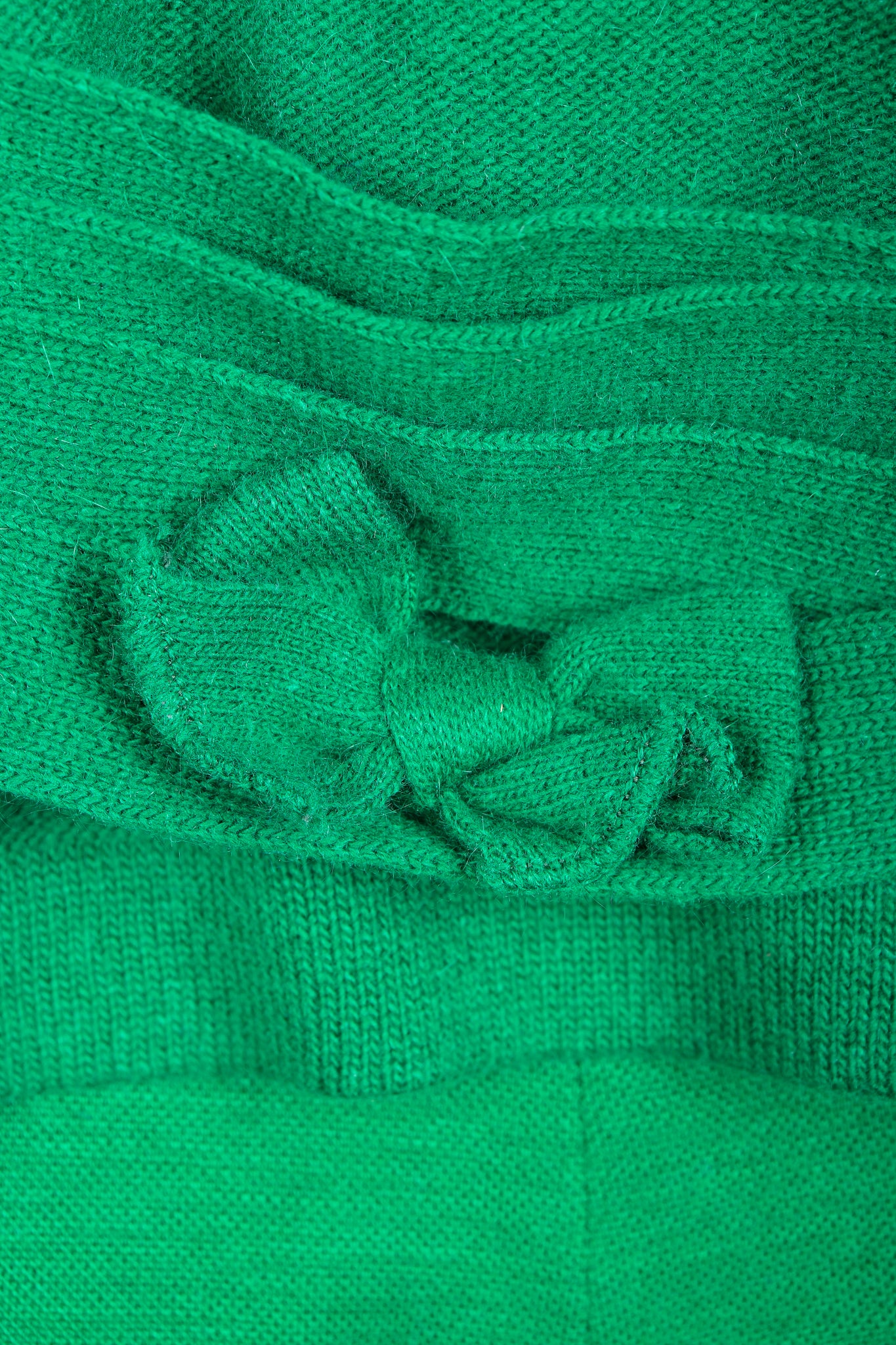 Green Knit Collegiate Cardigan & Pant Set - Image 10