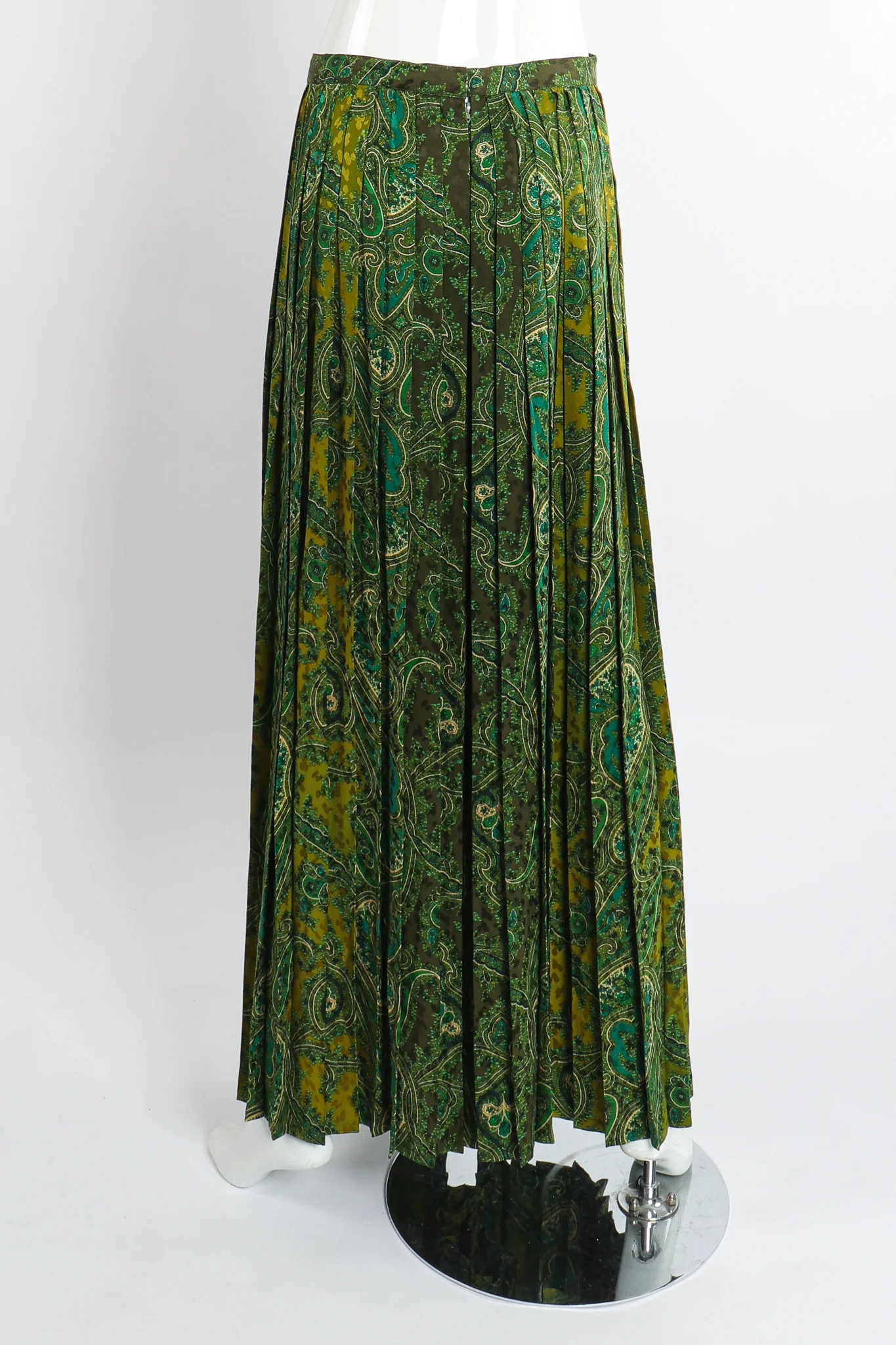 Green Paisley Palazzo Pant Set - Image 19