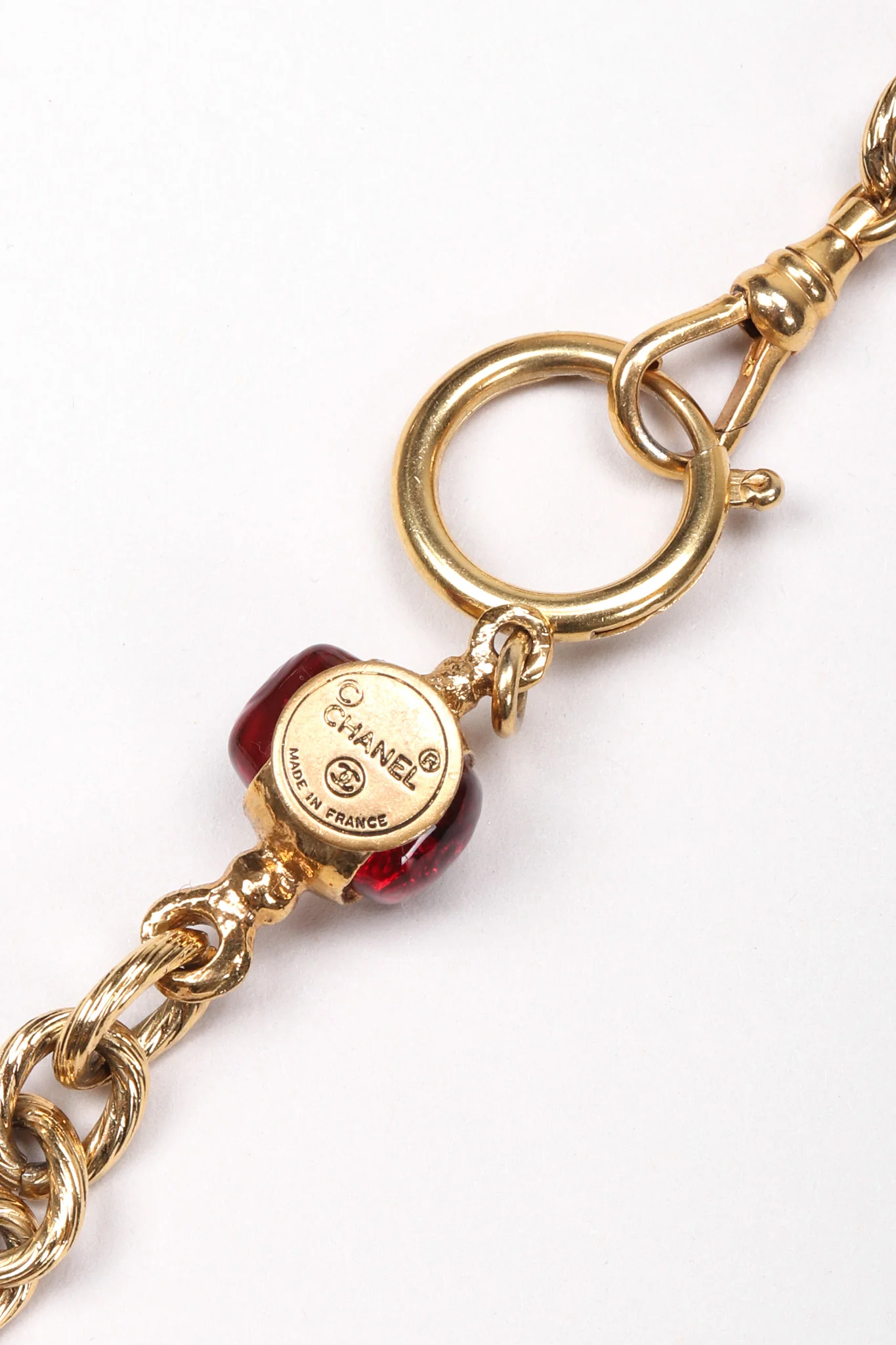 Gripoix Teddy Bear Charm Necklace - Image 8