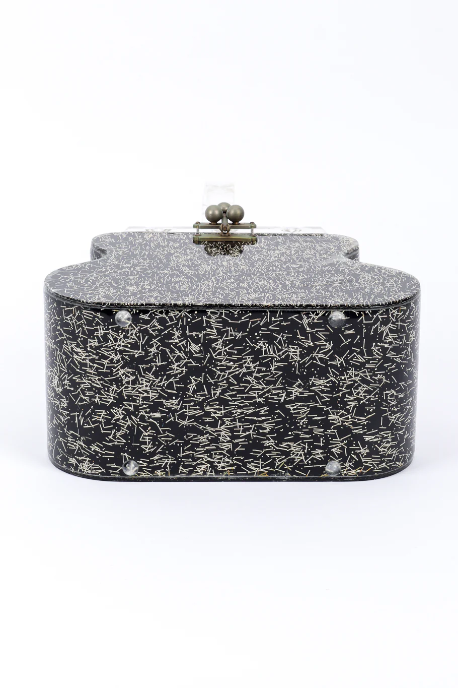 Guitar Confetti Lucite Box Bag - Image 11