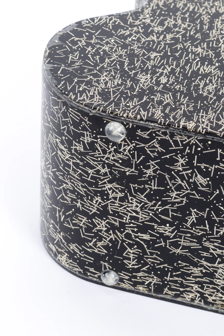 Guitar Confetti Lucite Box Bag - Image 12