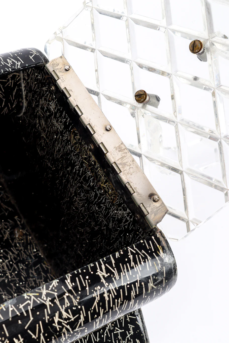Guitar Confetti Lucite Box Bag - Image 9