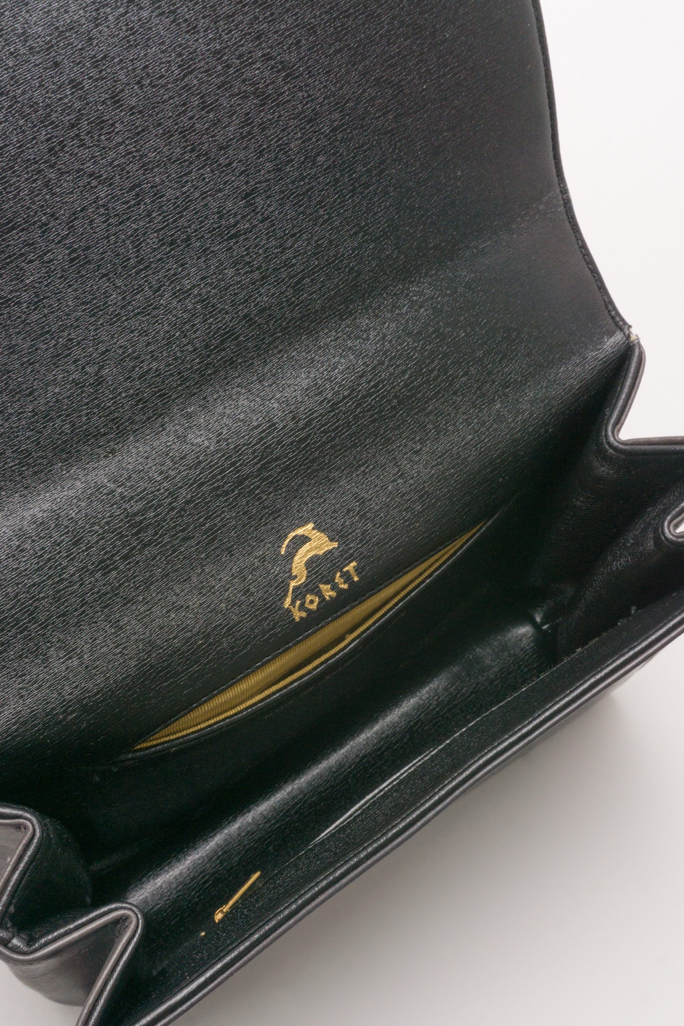 H-Flap Leather Handbag - Image 10