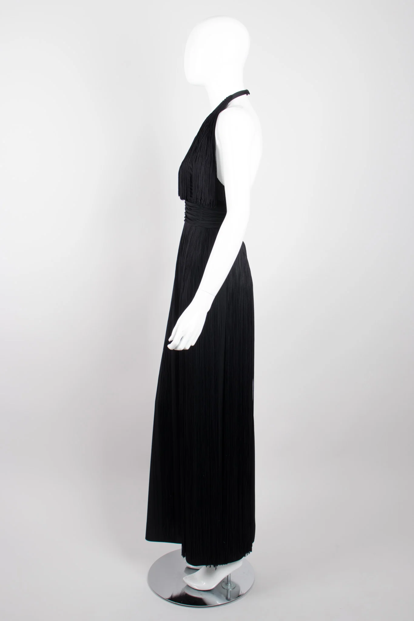 Halter Fringe Dress - Image 4