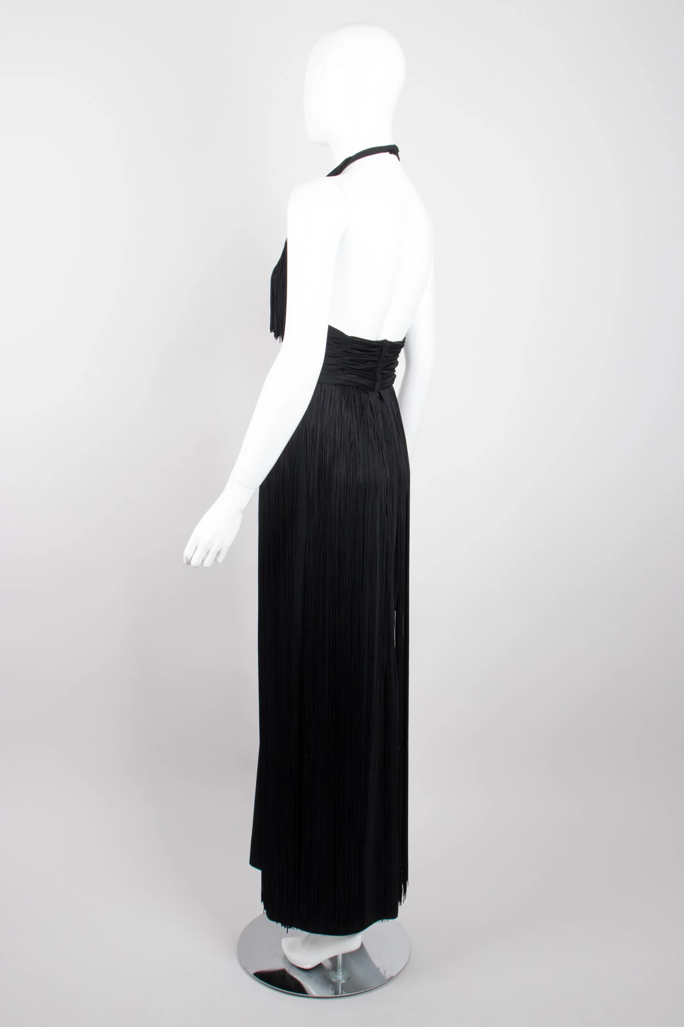 Halter Fringe Dress - Image 5