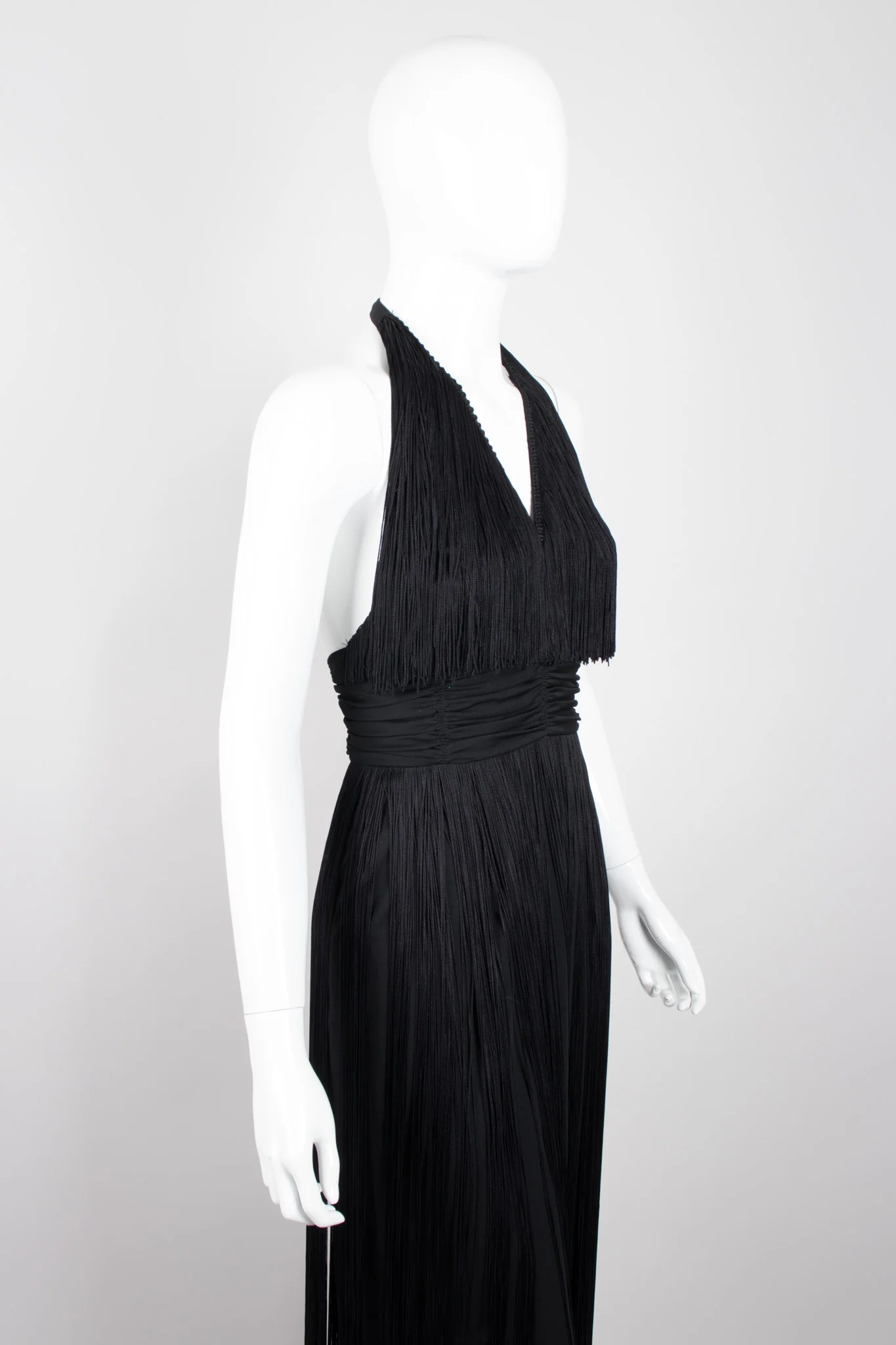 Halter Fringe Dress - Image 9