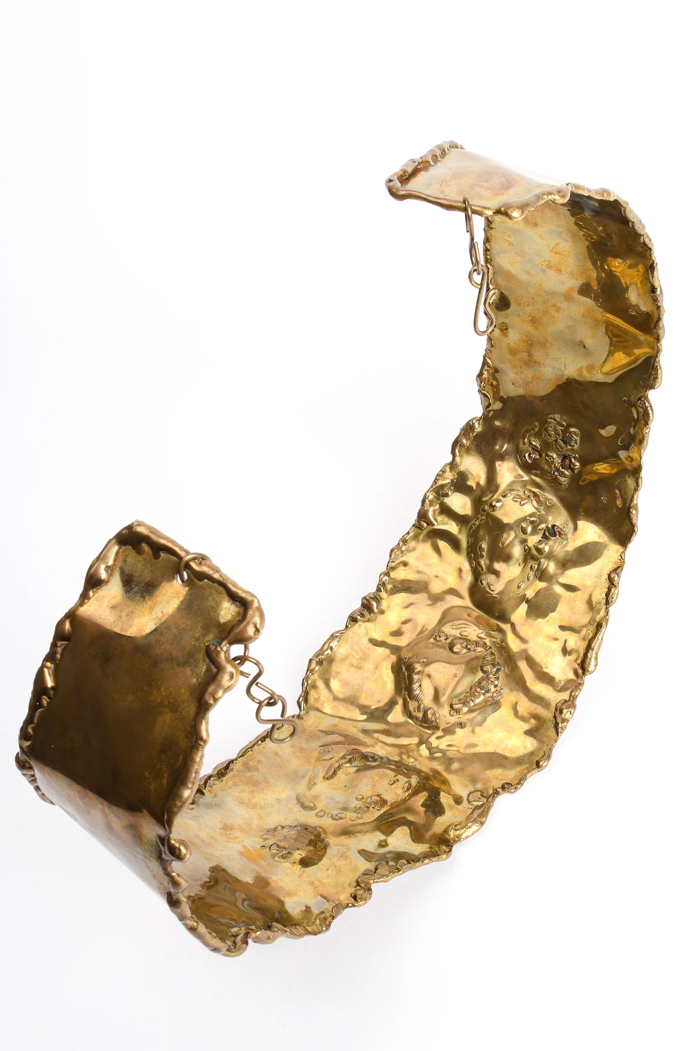 Hammered Brutalist Stone Waist Belt - Image 11