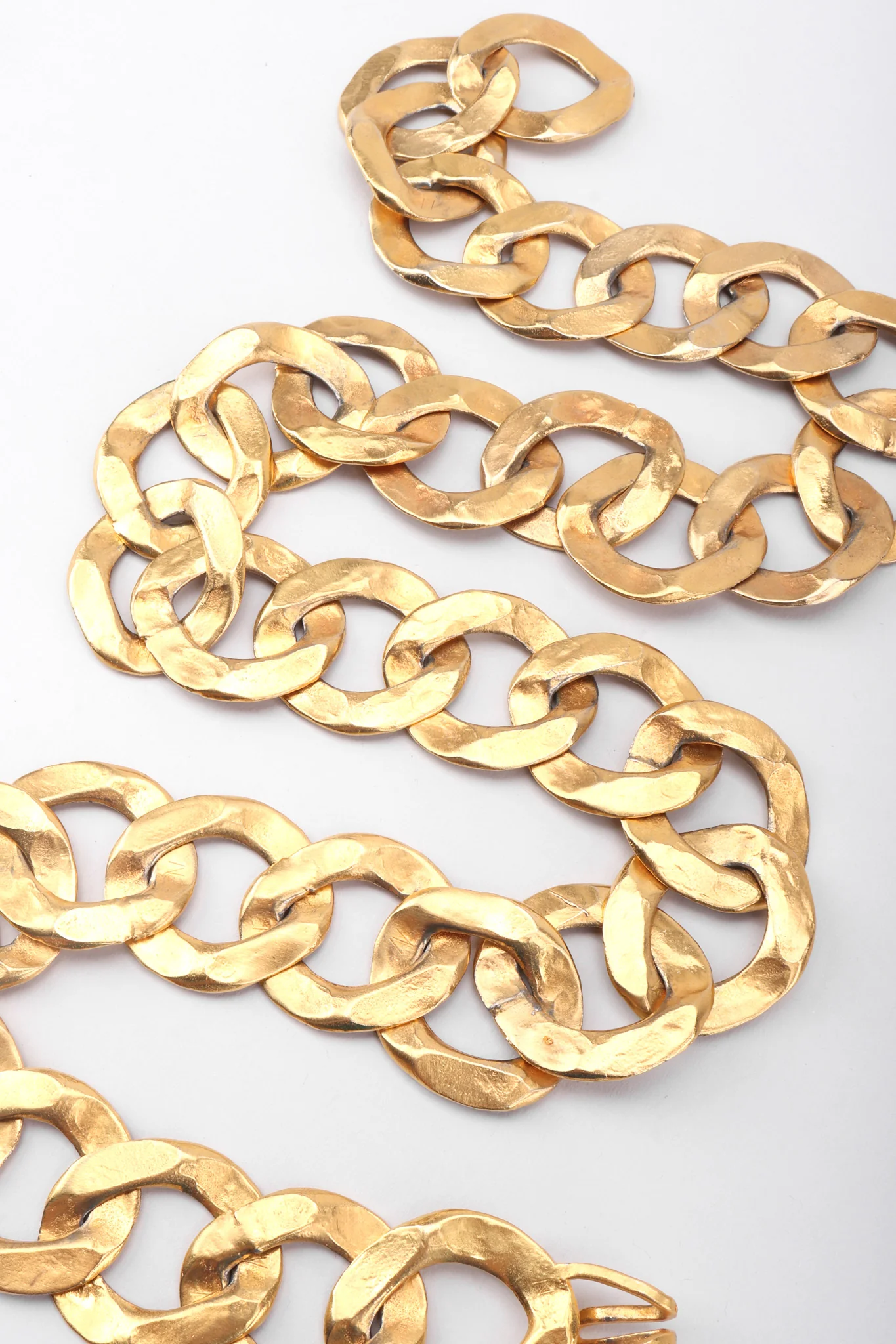 Hammered Chain Link Belt