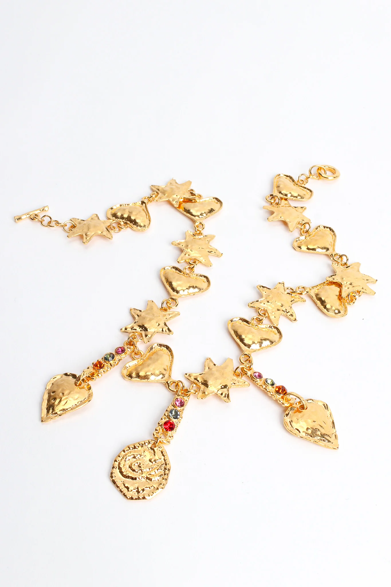 Hammered Charm Necklace - Image 4
