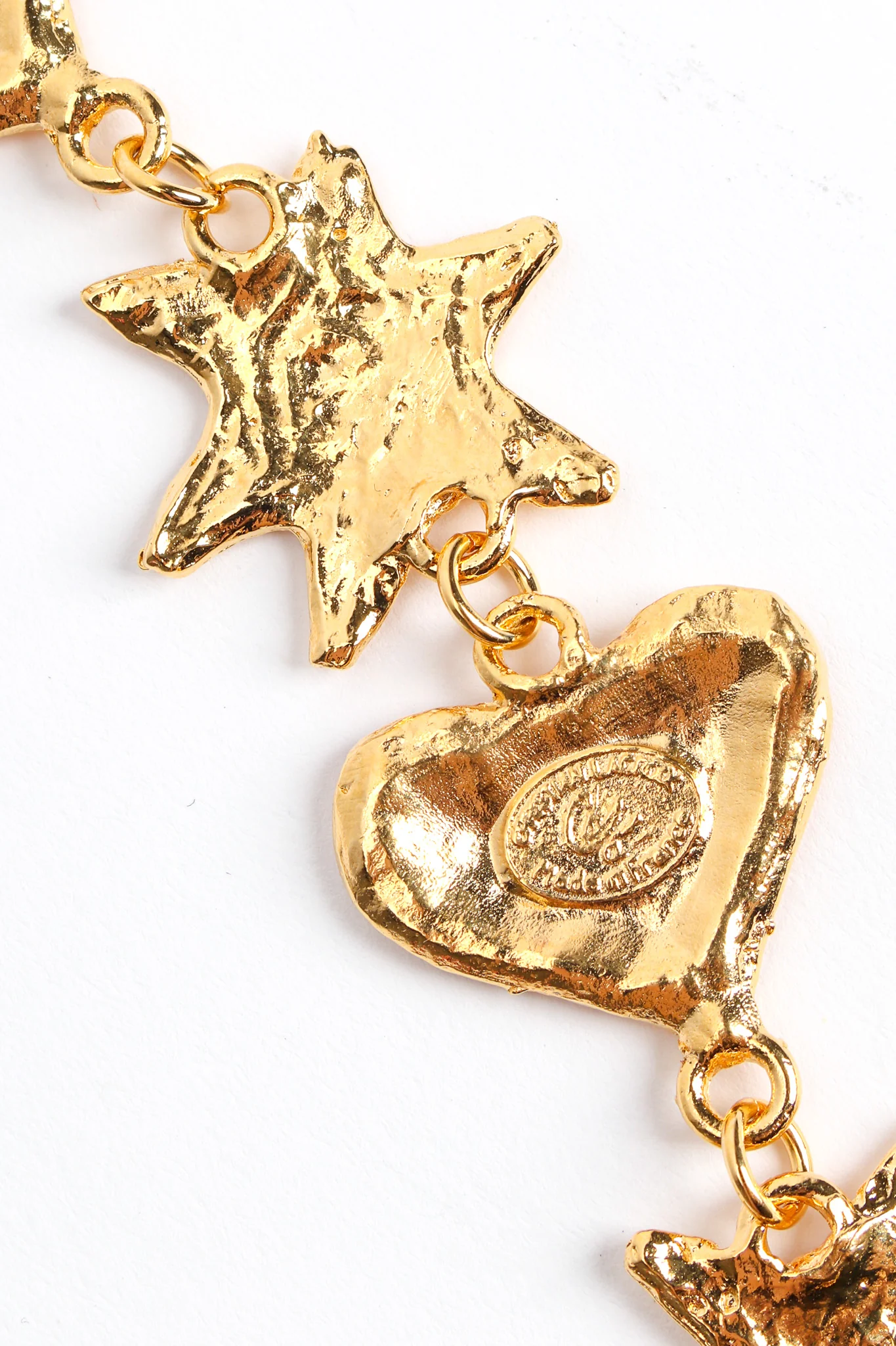 Hammered Charm Necklace - Image 9