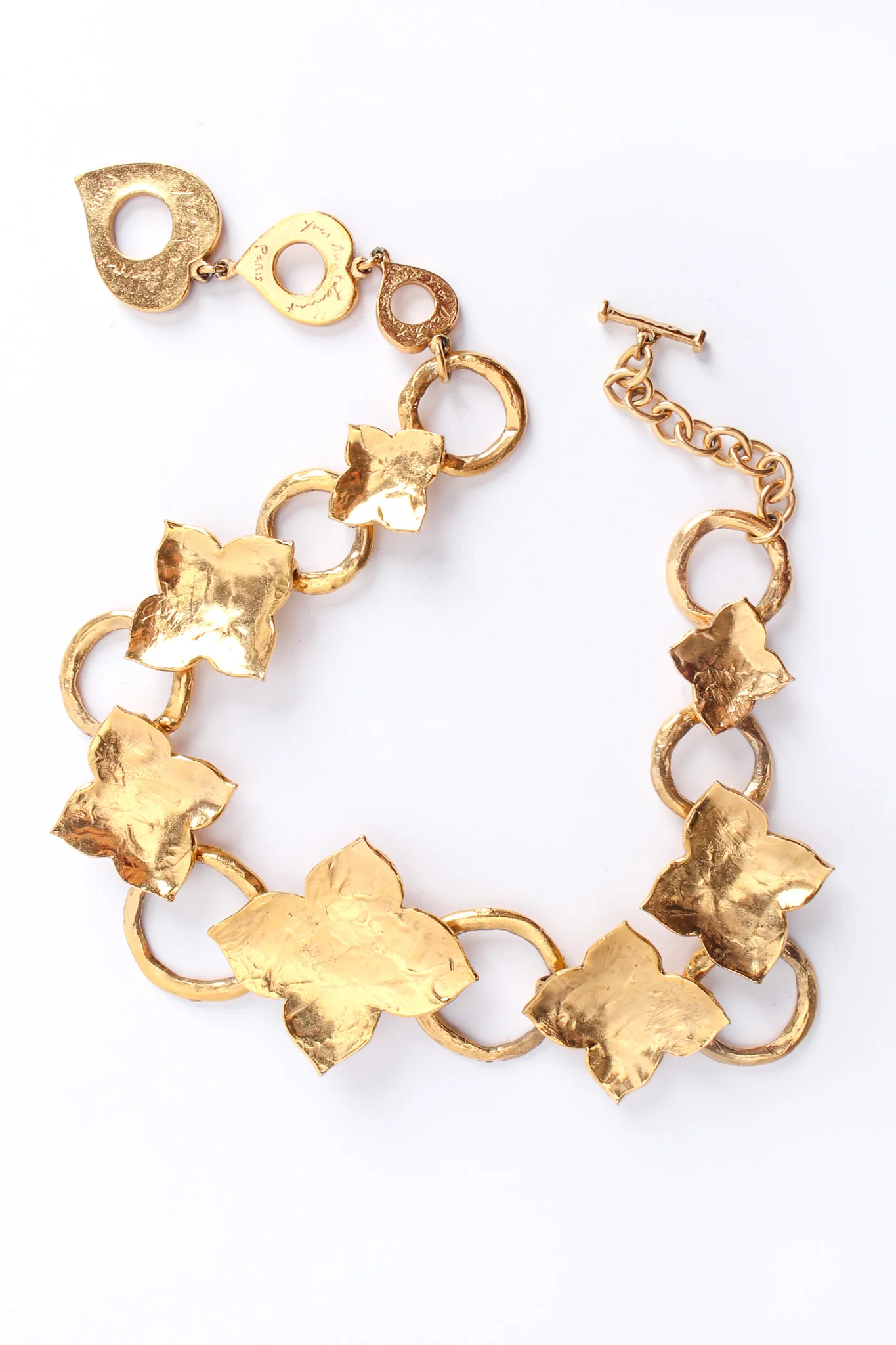 Hammered Leaf Necklace