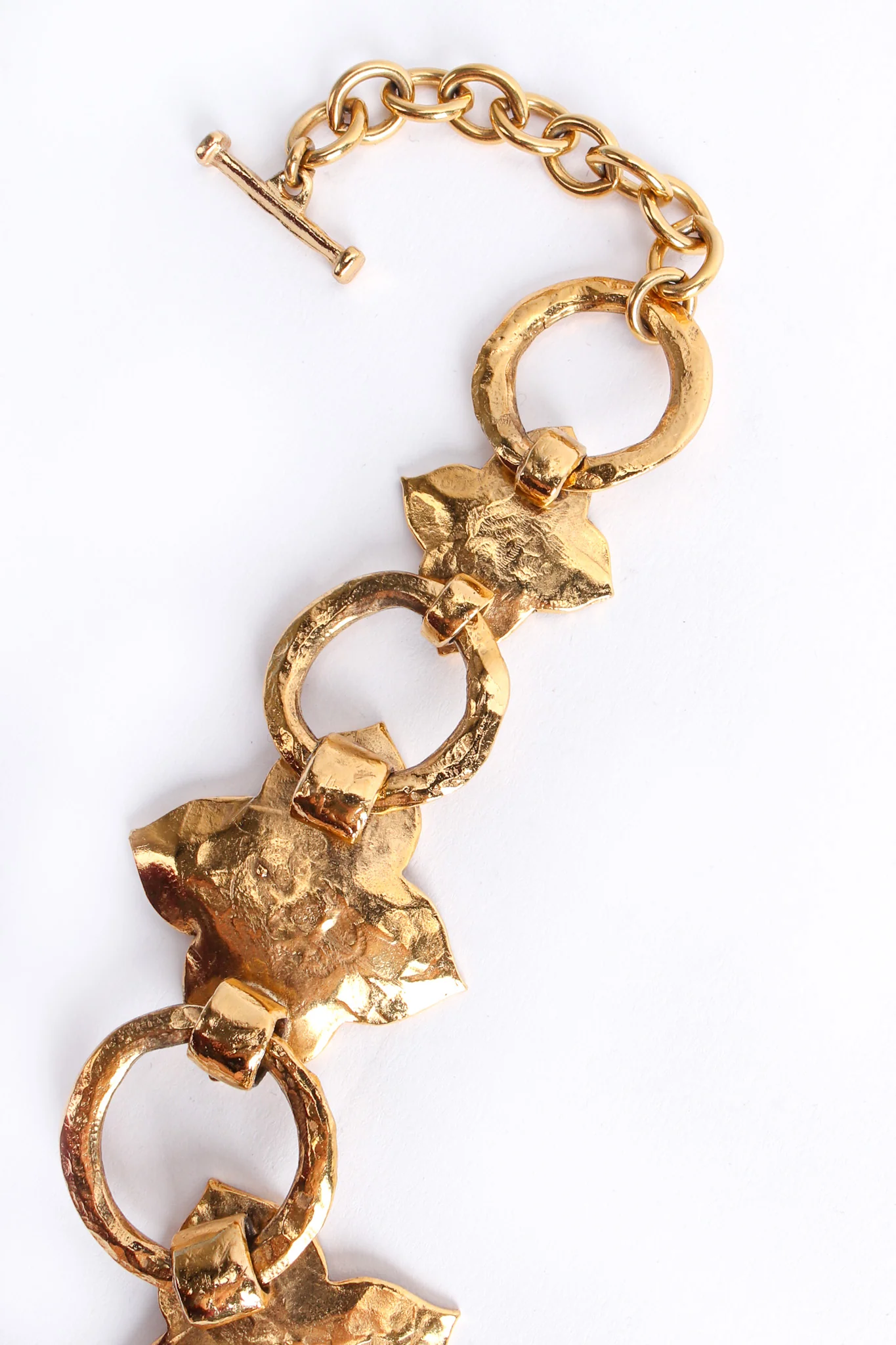 Hammered Leaf Necklace - Image 6