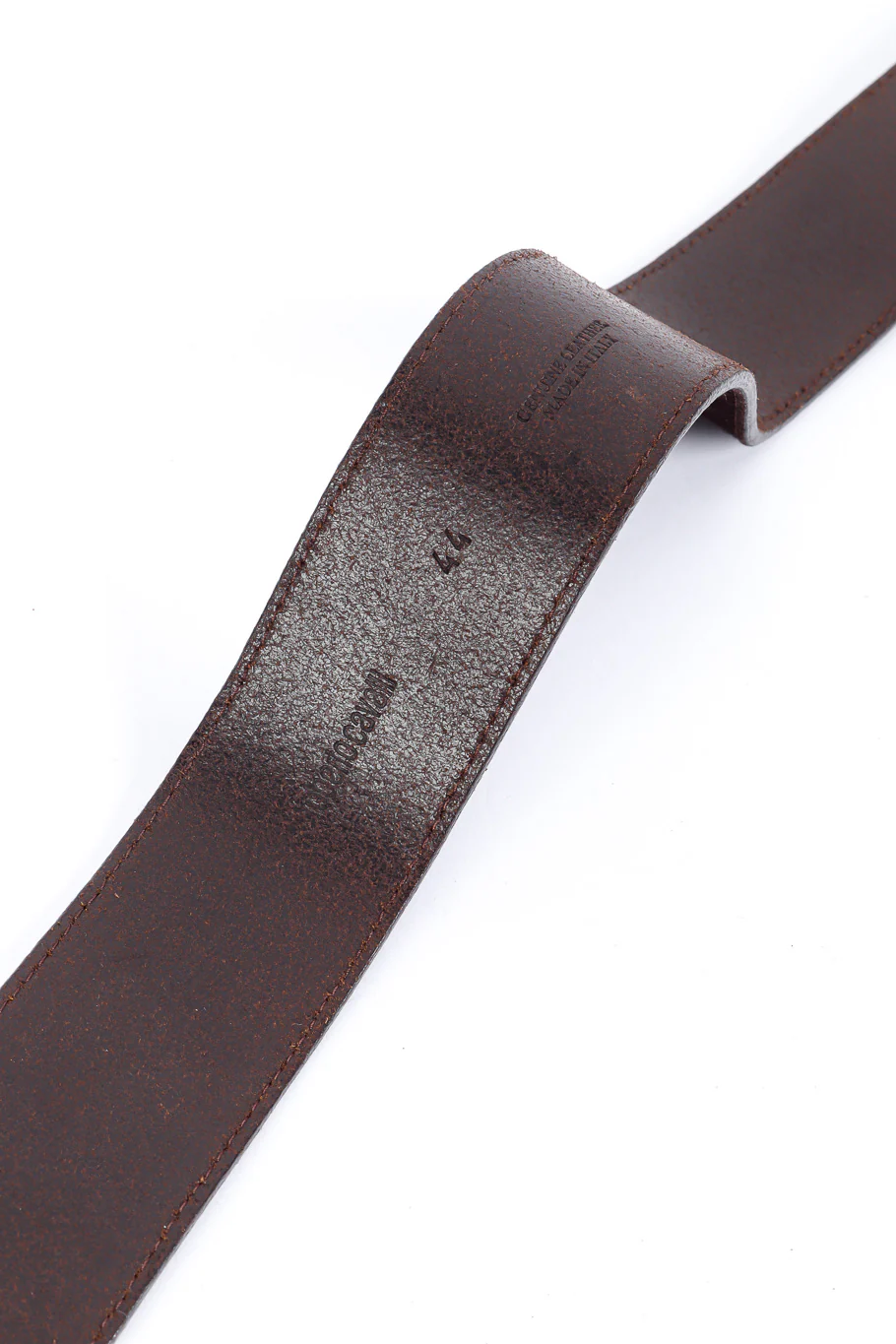 Hammered Swirl Suede Belt - Image 4