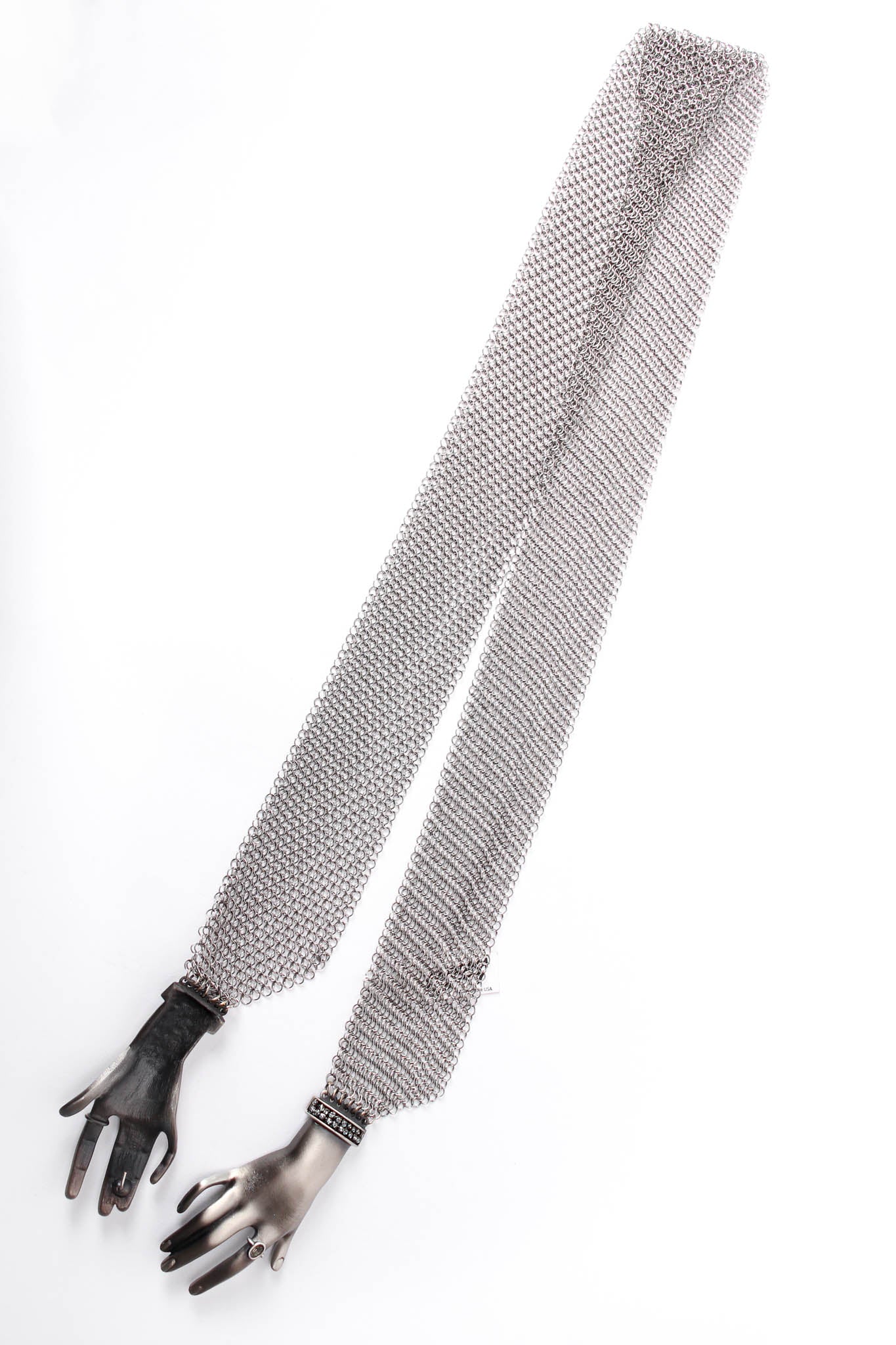 Hand Buckle Ring Mesh Belt II - Image 3