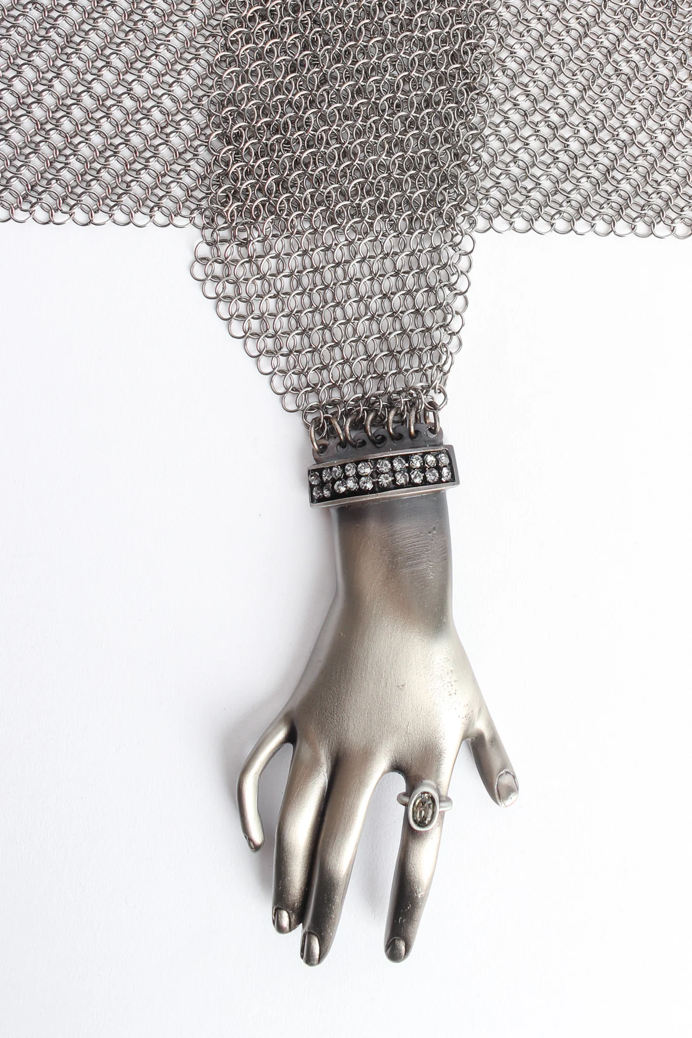 Hand Buckle Ring Mesh Belt IV - Image 8