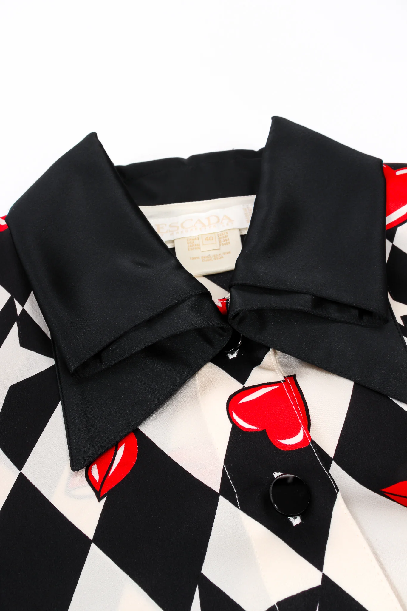 Harlequin Hearts & Bows Shirt - Image 9