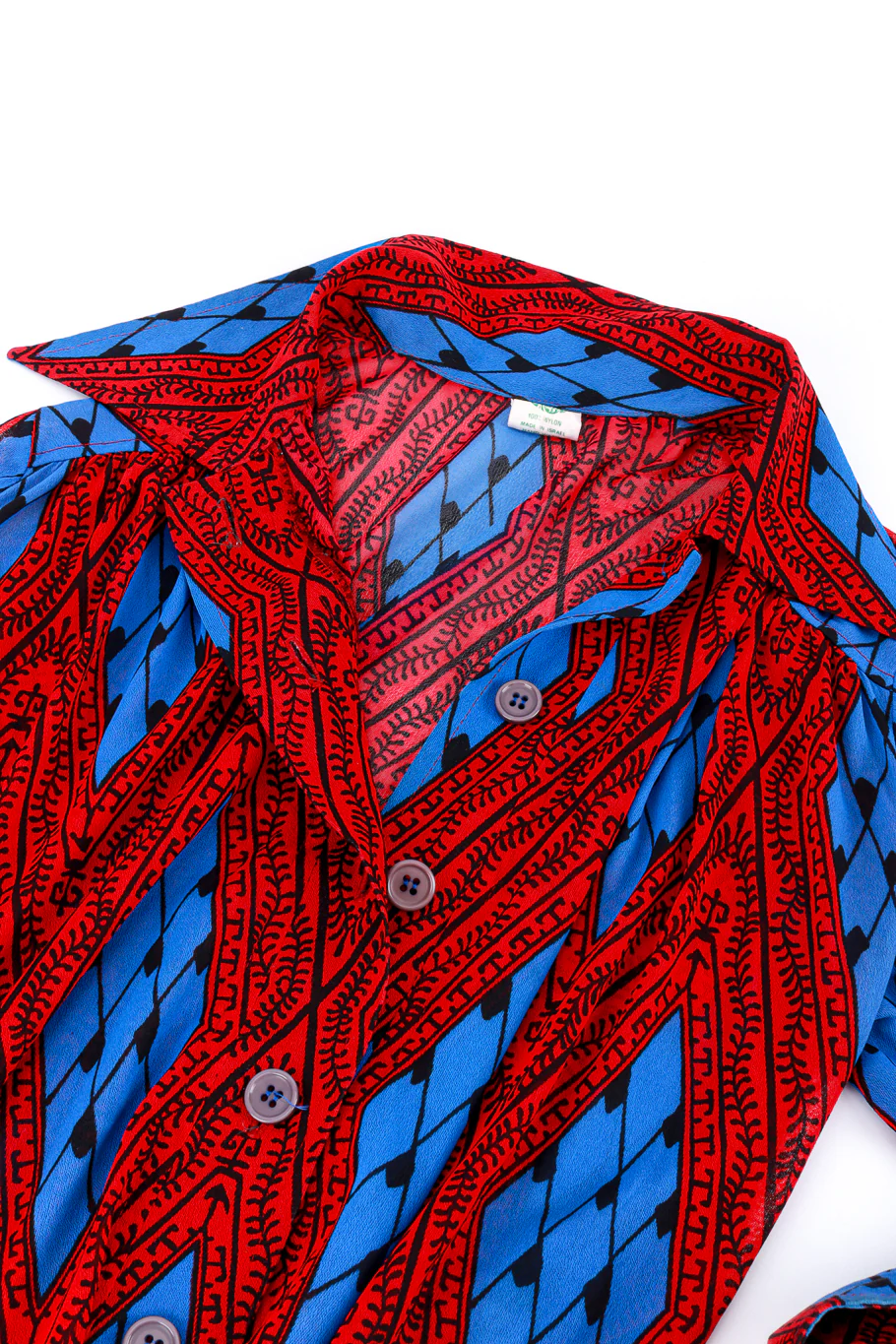 Harlequin Lattice Maxi Shirt Dress - Image 6