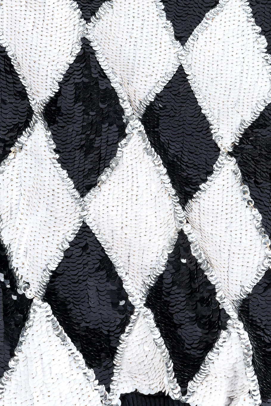 Harlequin Sequin Bomber Jacket - Image 7