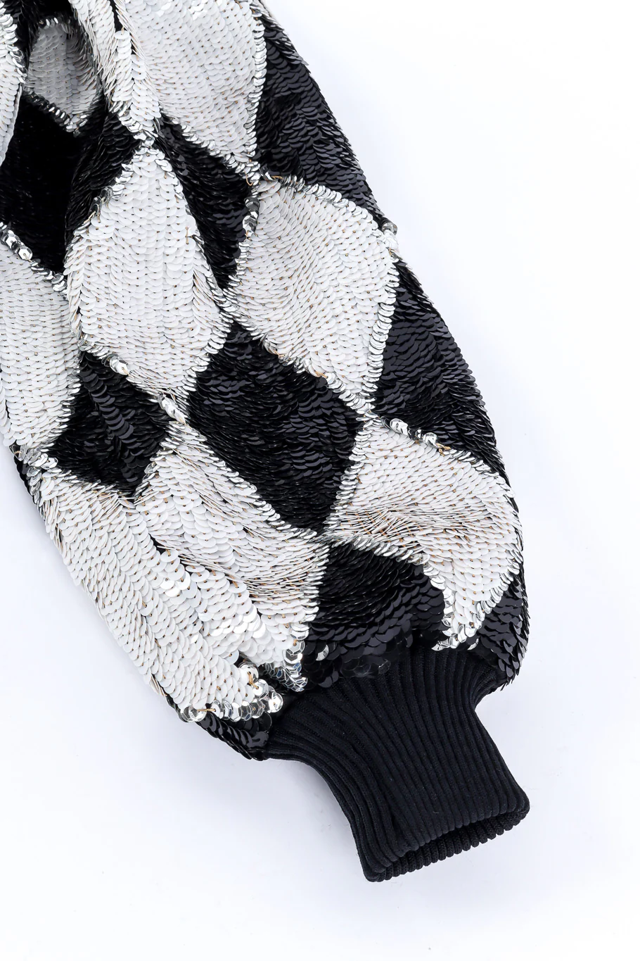 Harlequin Sequin Bomber Jacket - Image 8
