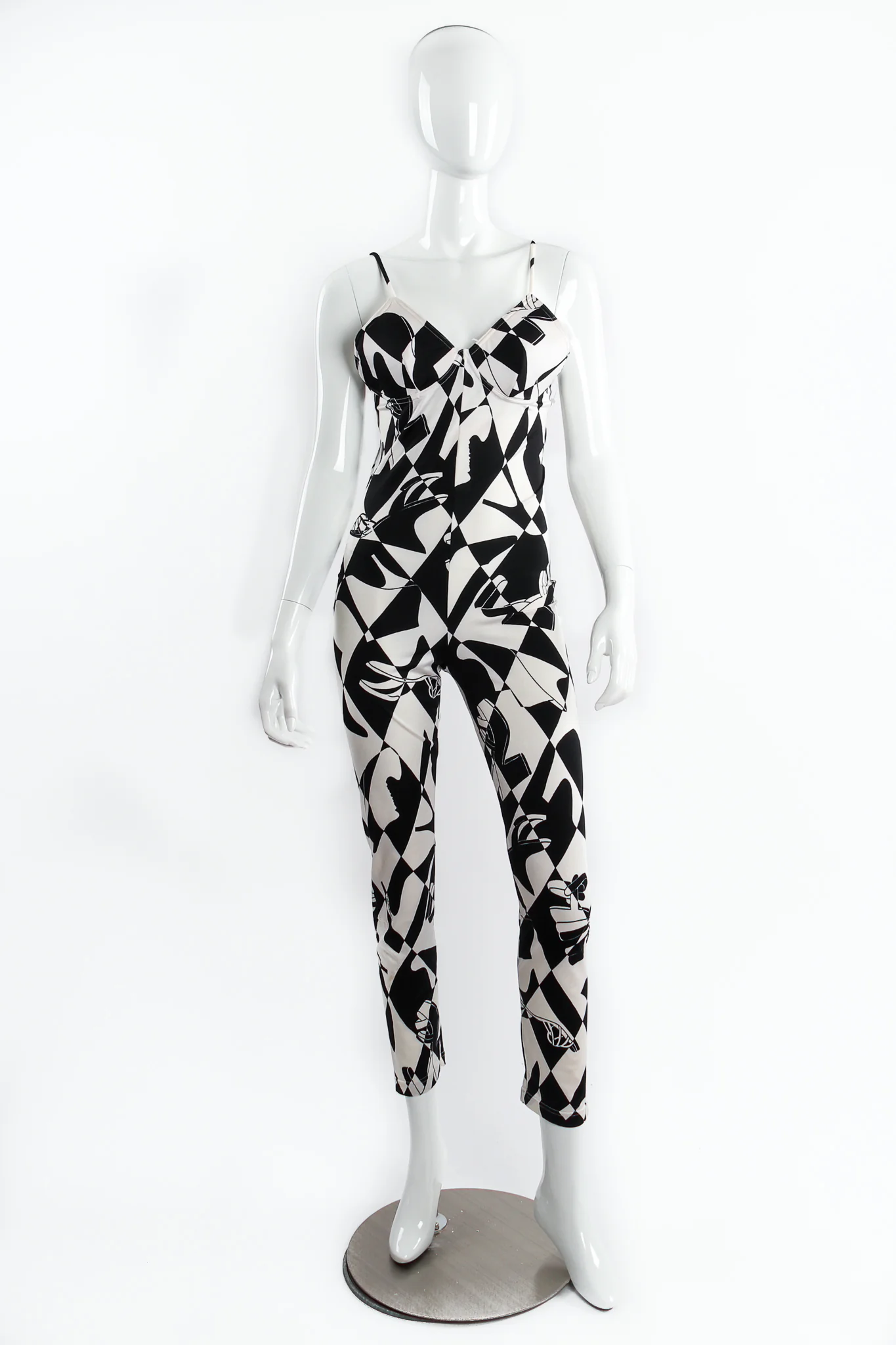 Harlequin Shoe Print Jumpsuit