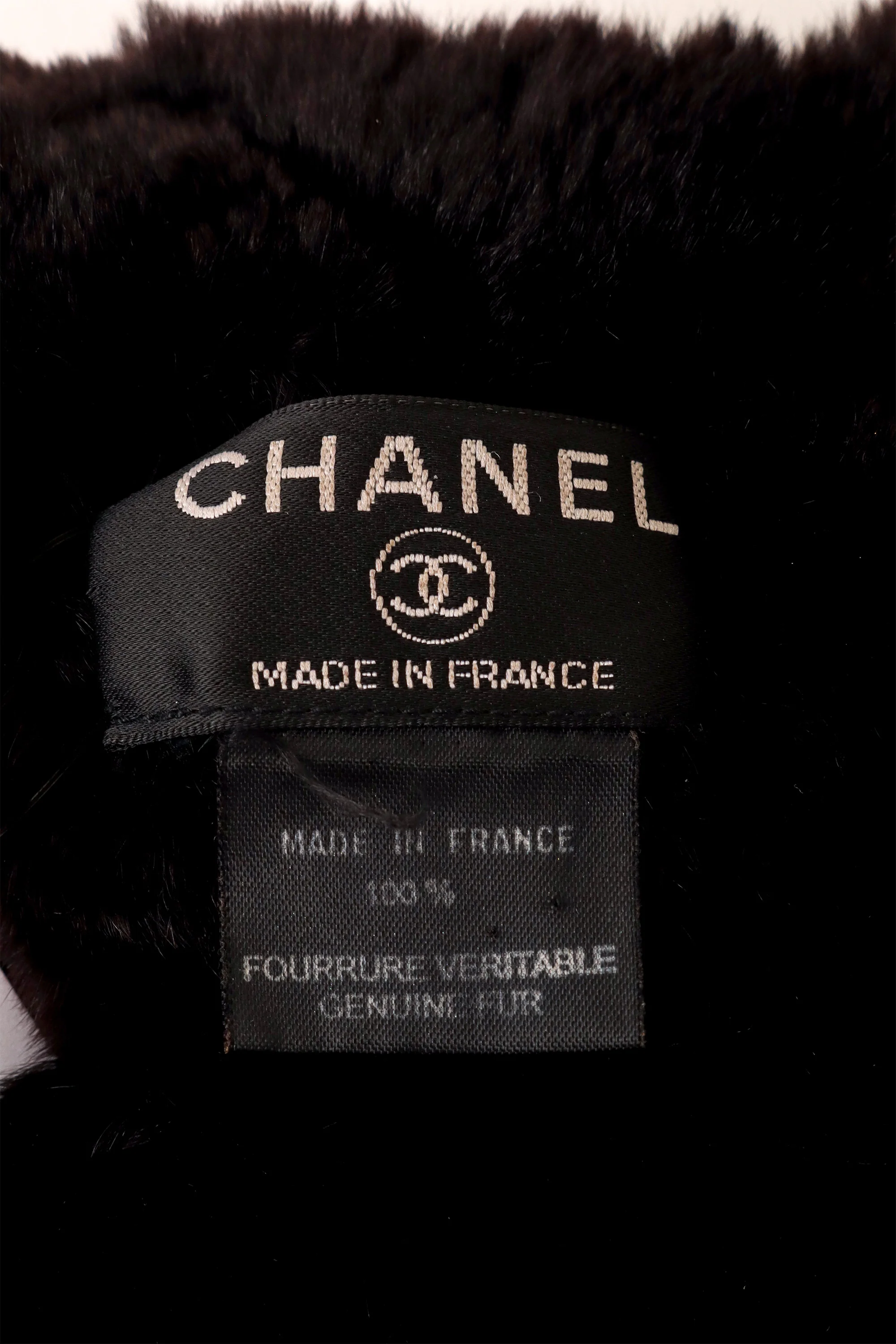 Harlequin Textured Fur Stole - Image 5