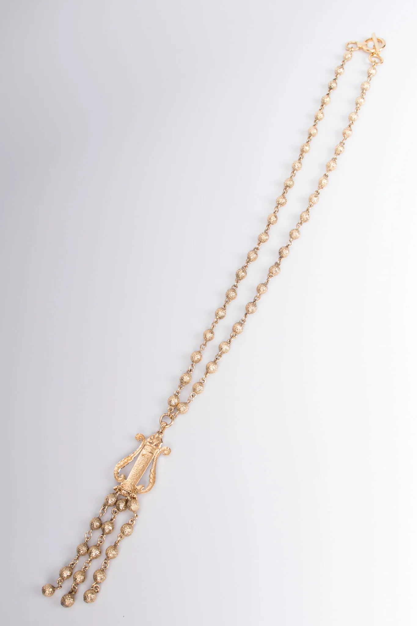 Harp Tassel Necklace - Image 8