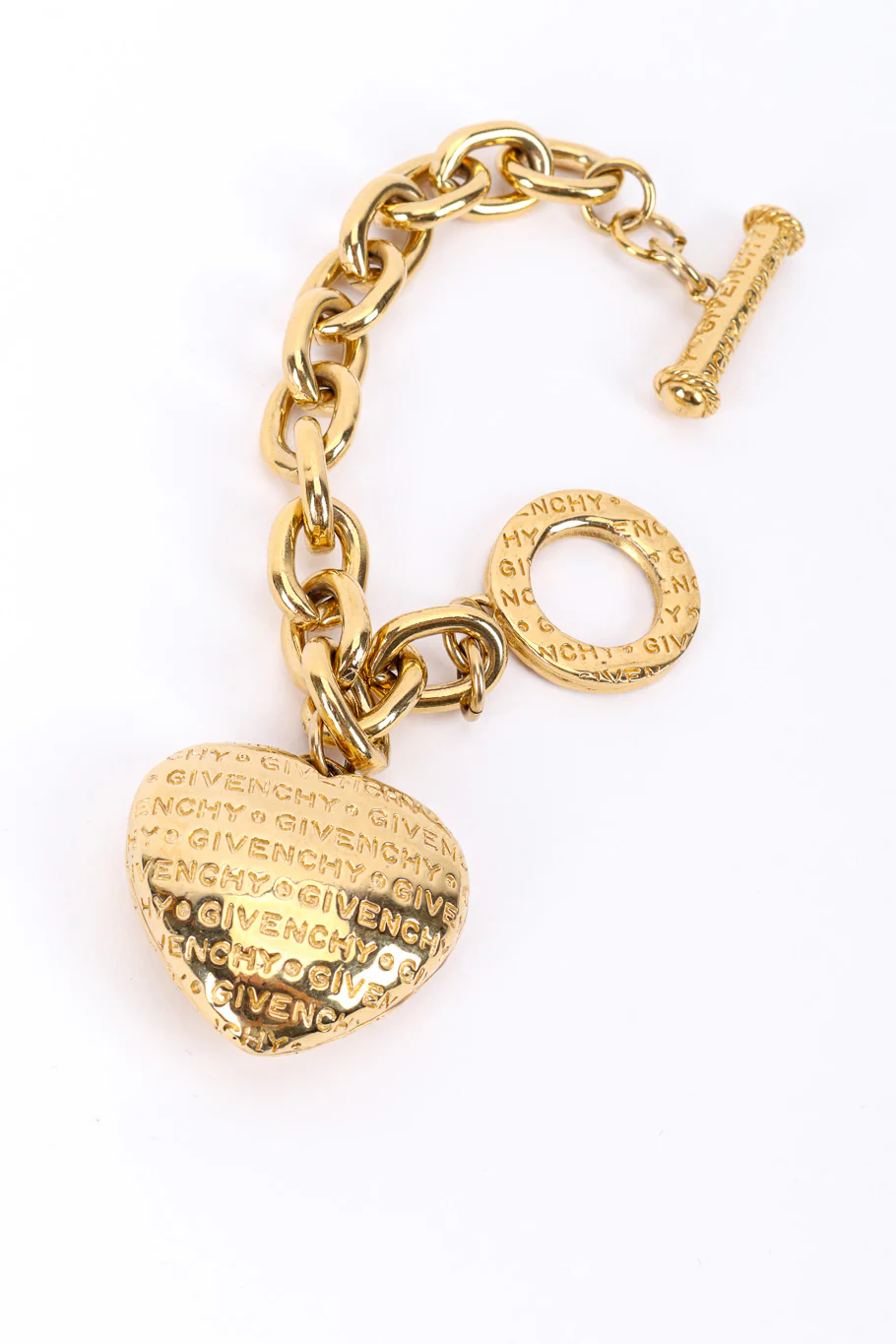Heart Charm Chain Bracelet - Image 4