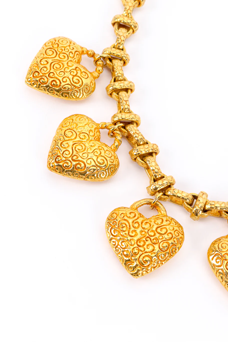 Heart Charm Dangle Necklace - Image 3
