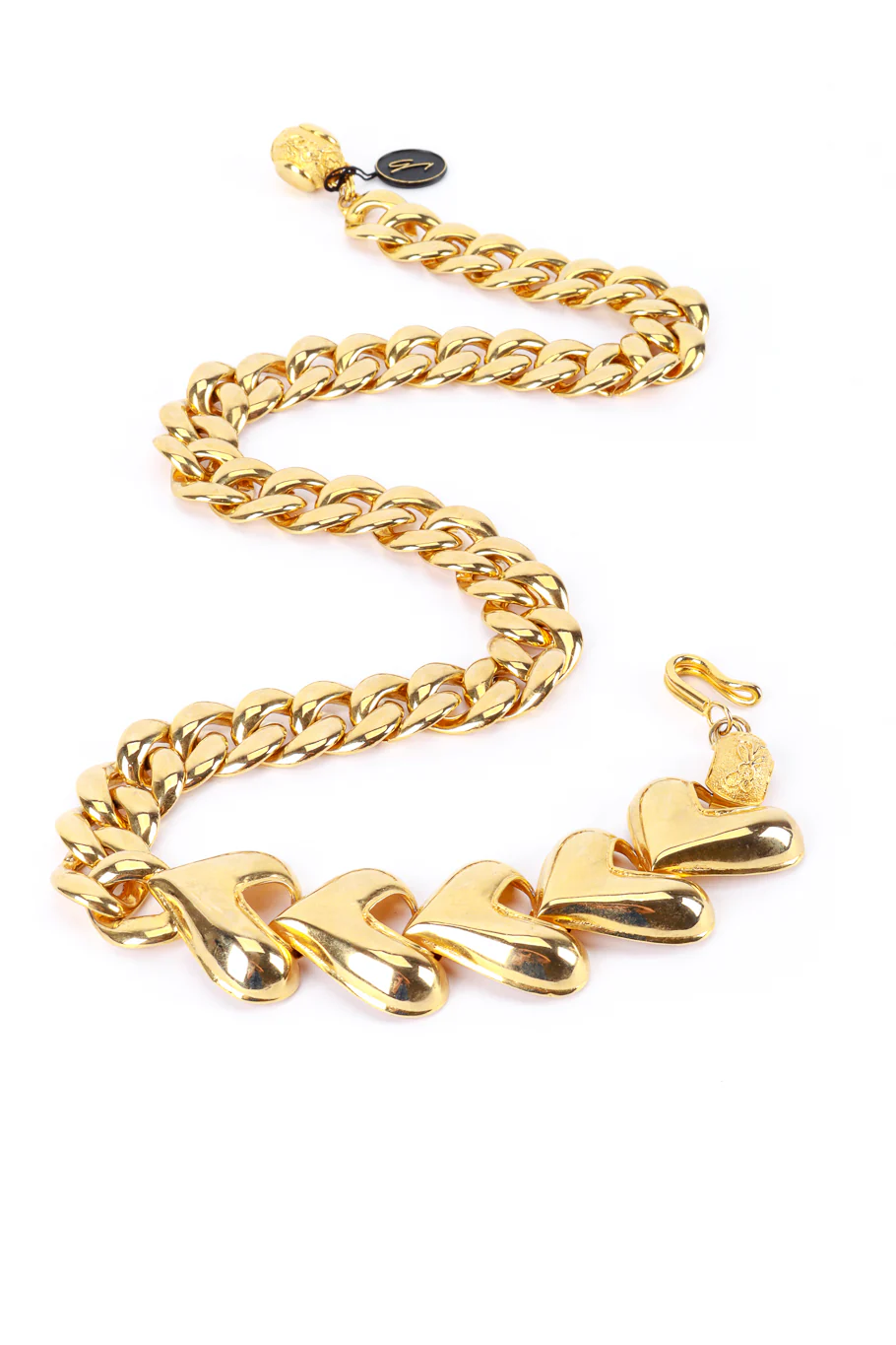 Heart Curb Chain Belt