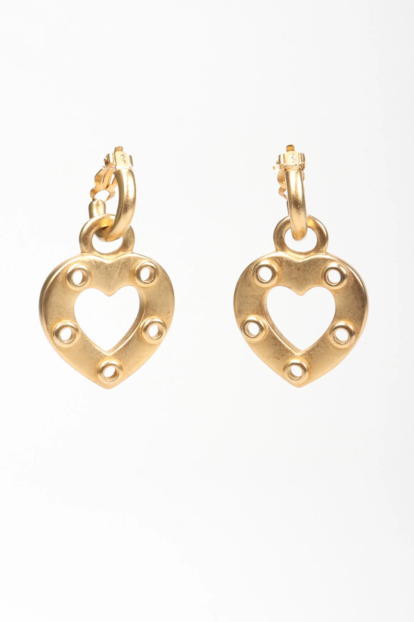 Heart Lock Earrings - Image 3