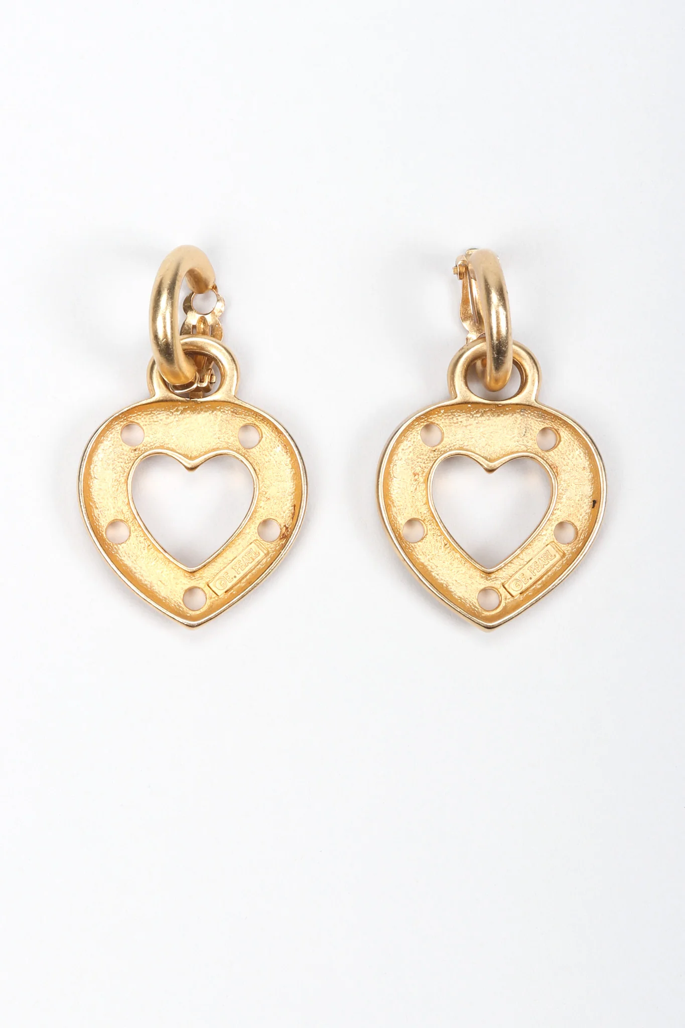 Heart Lock Earrings - Image 8