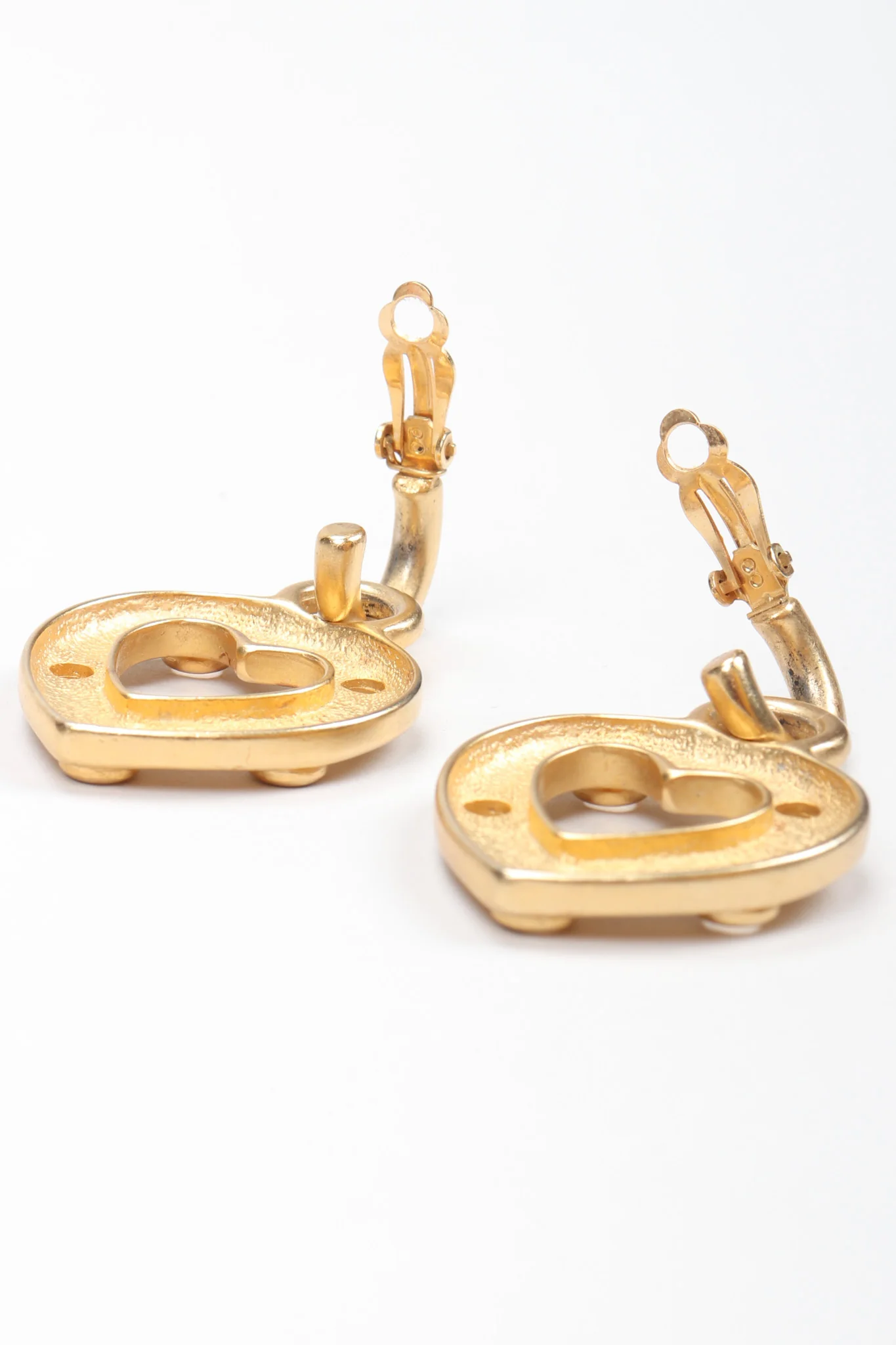 Heart Lock Earrings - Image 9