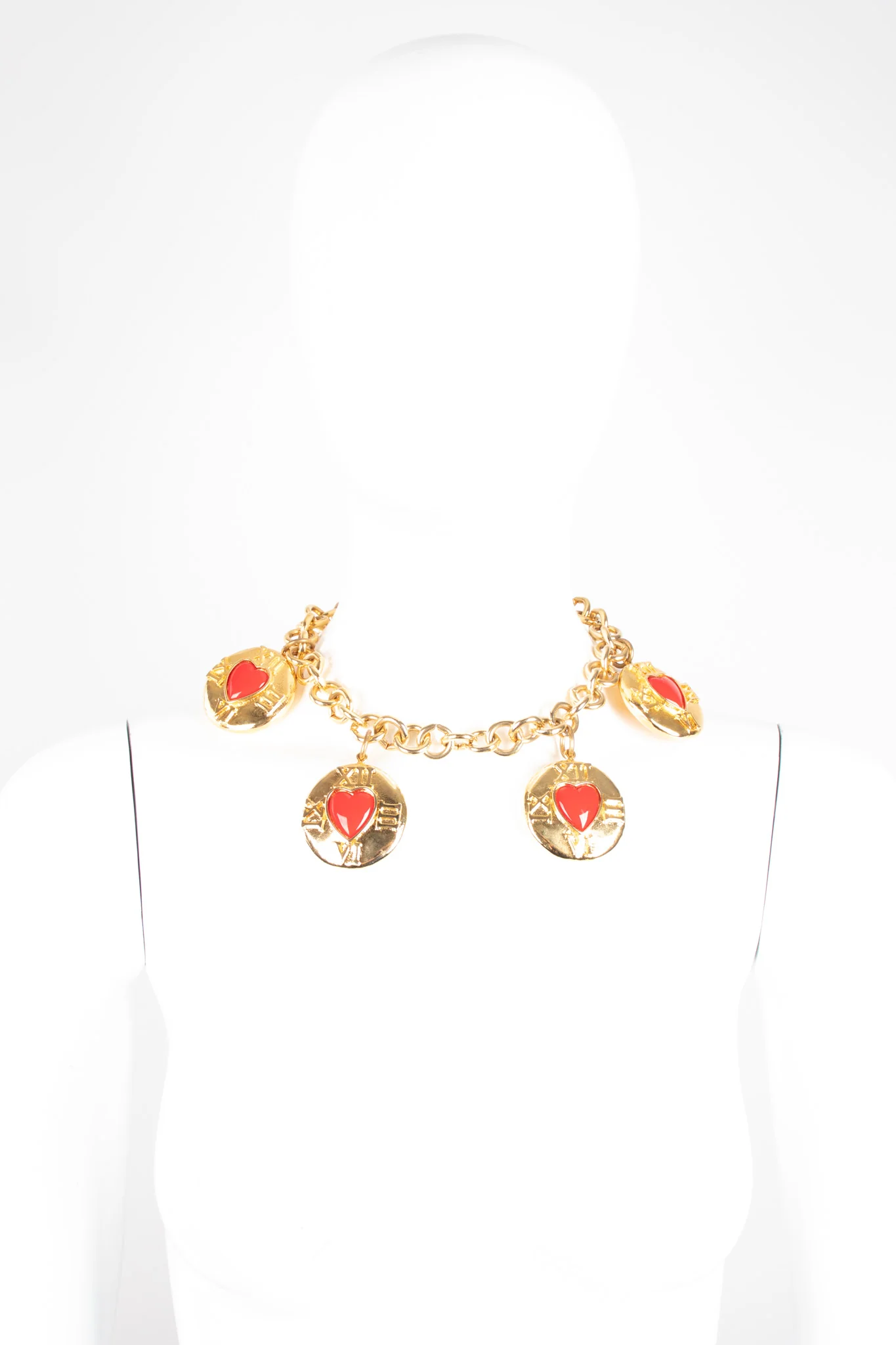 Hearts Charm Necklace - Image 11