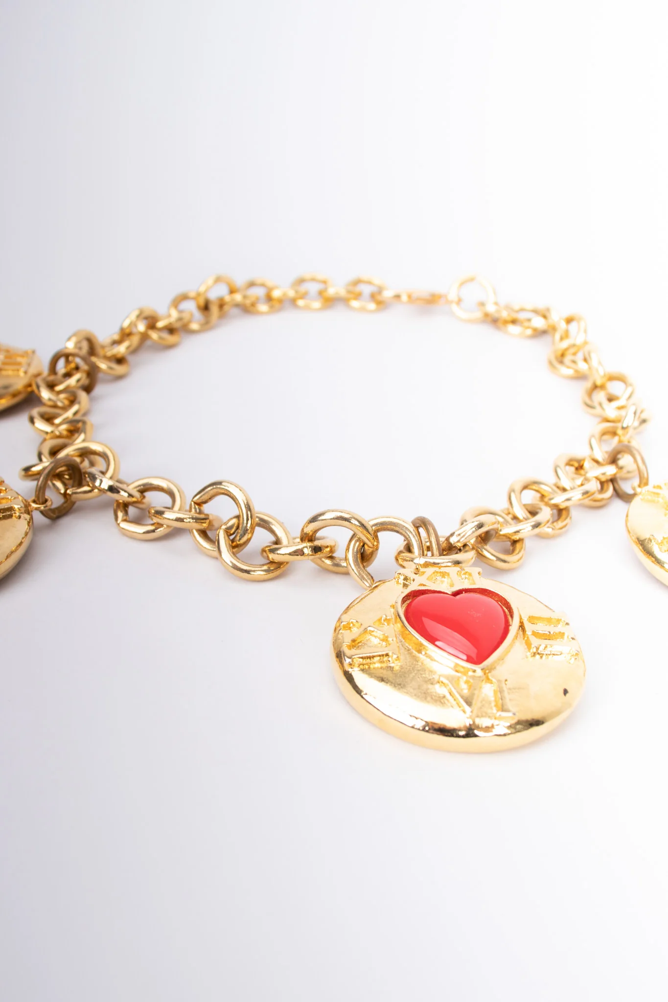 Hearts Charm Necklace - Image 3