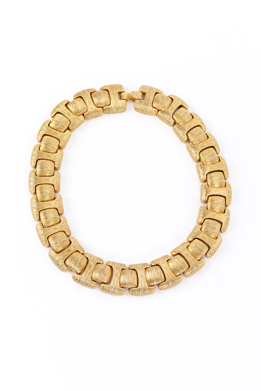 Heavy Brushed Chain Link Collar