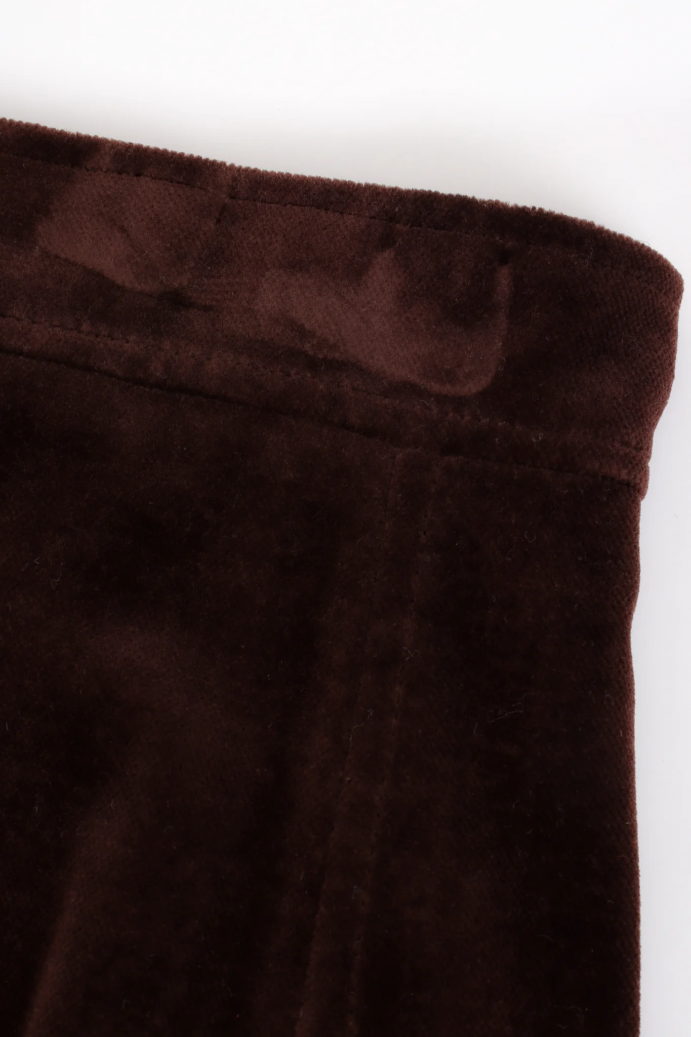 Herringbone Tweed Velvet Jacket & Skirt Set - Image 25