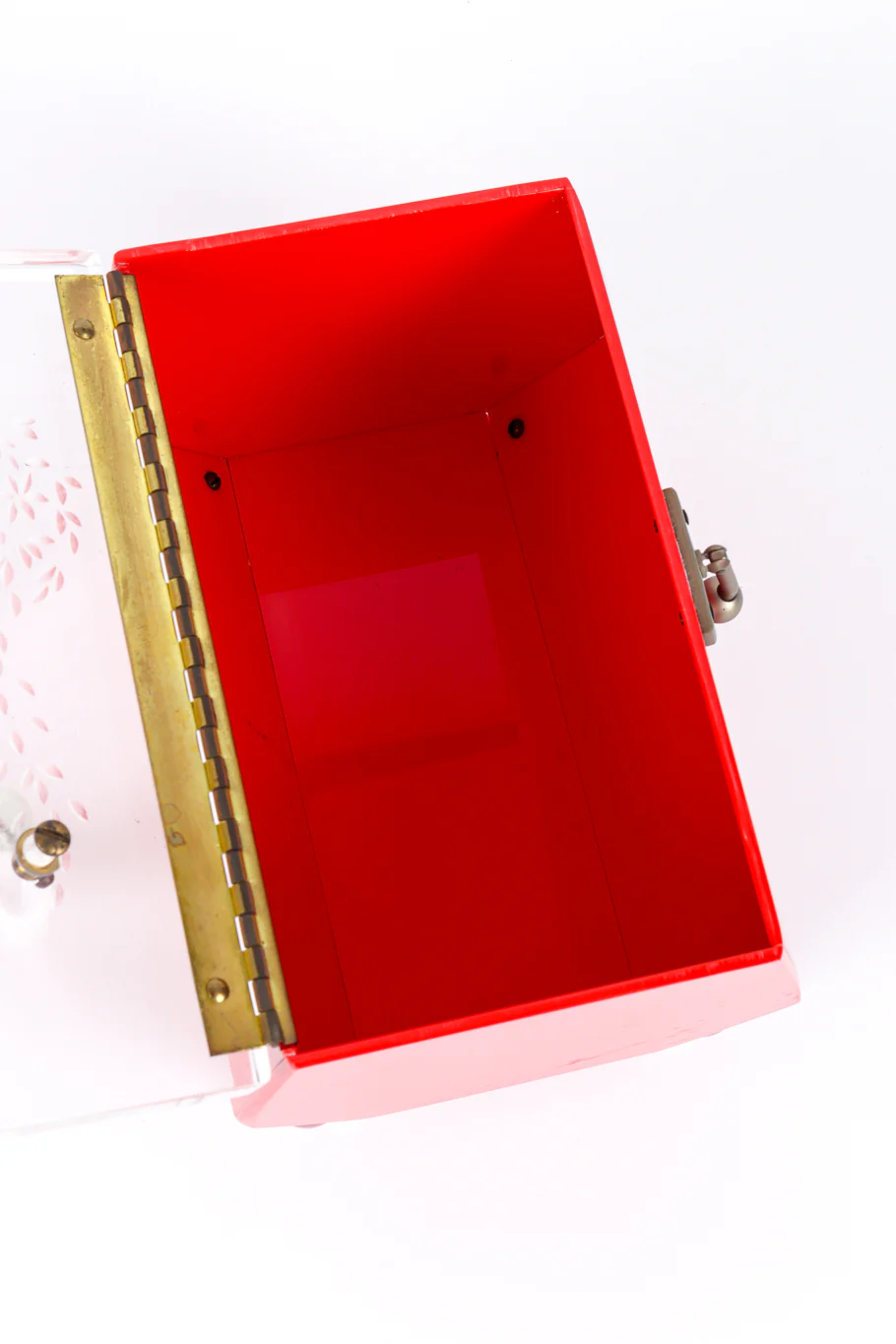 Hexagon Lucite Box Bag - Image 10