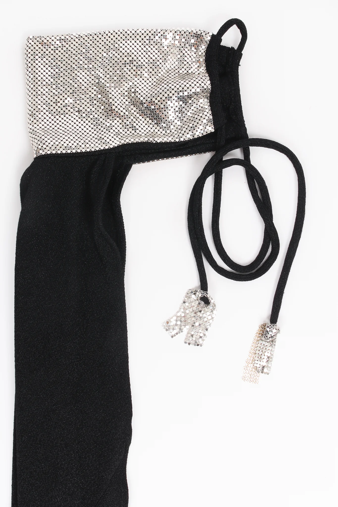 High Neck Peekaboo Halter Gown - Image 6