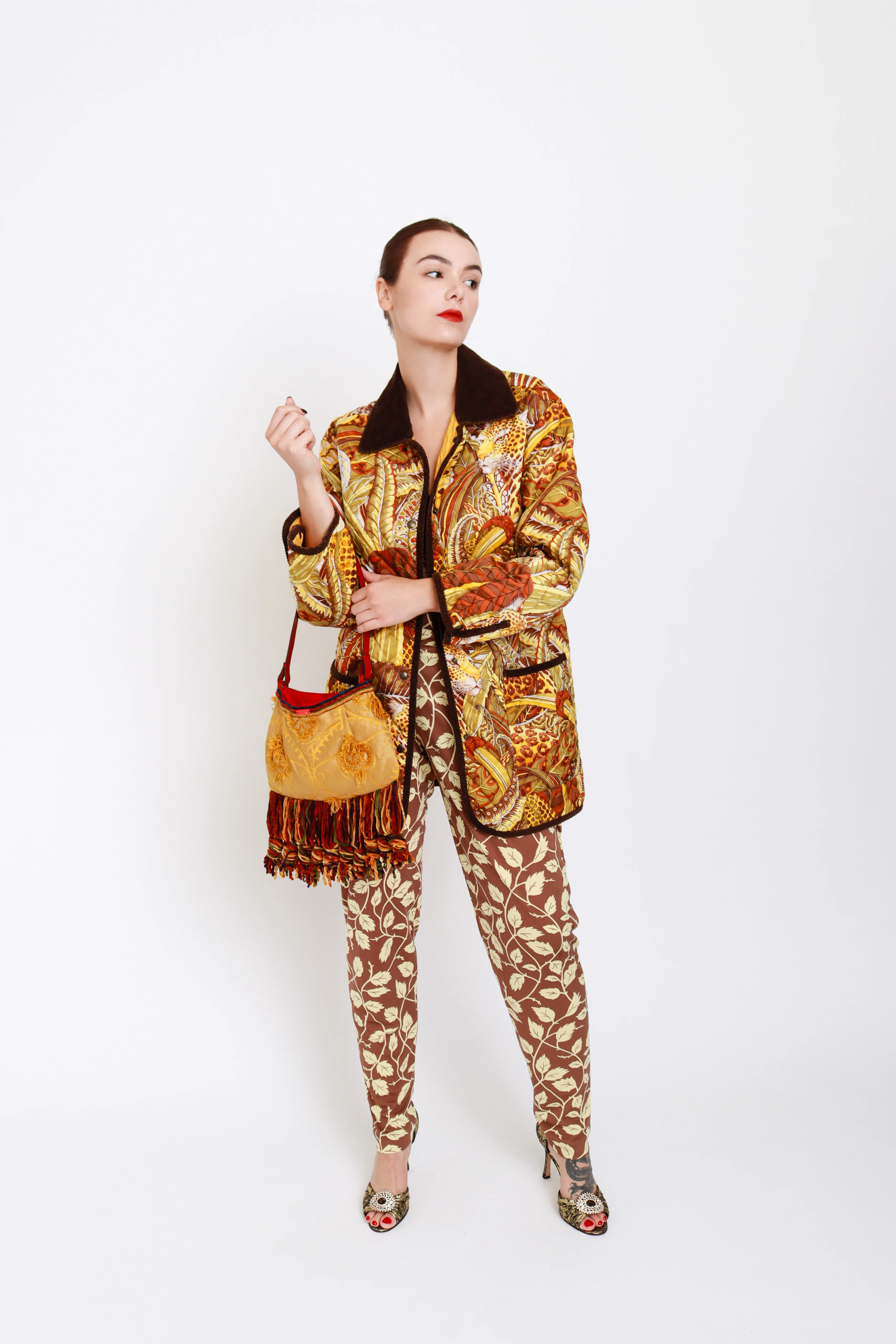 High Waist Leaf Pant - Image 2