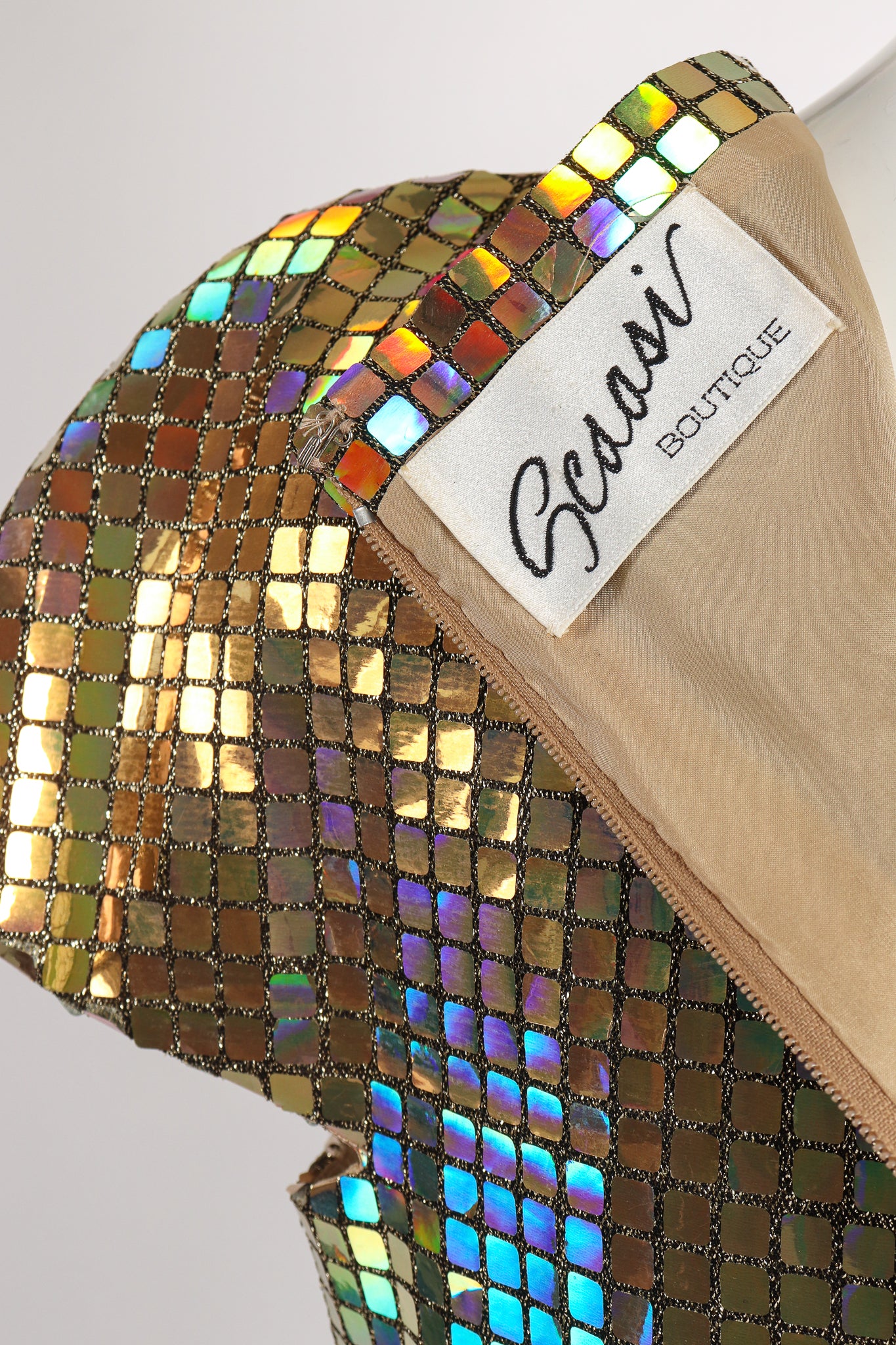 Holographic Tile Disco Dress - Image 13