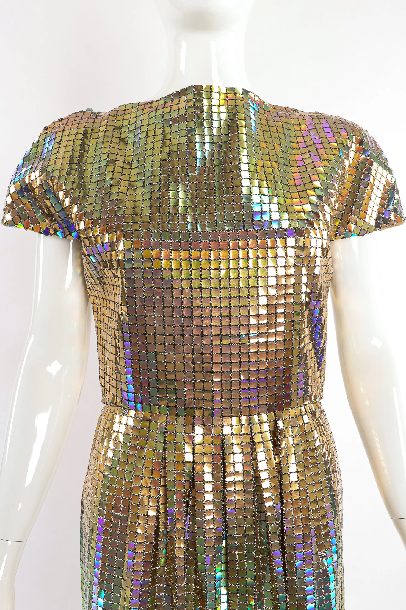 Holographic Tile Disco Dress - Image 2