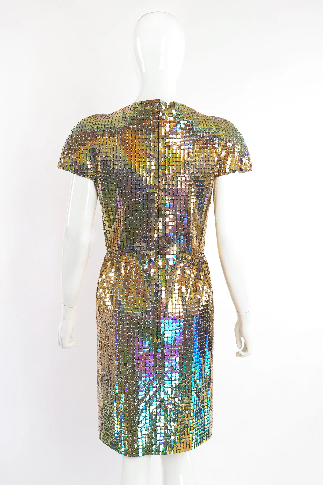 Holographic Tile Disco Dress - Image 5