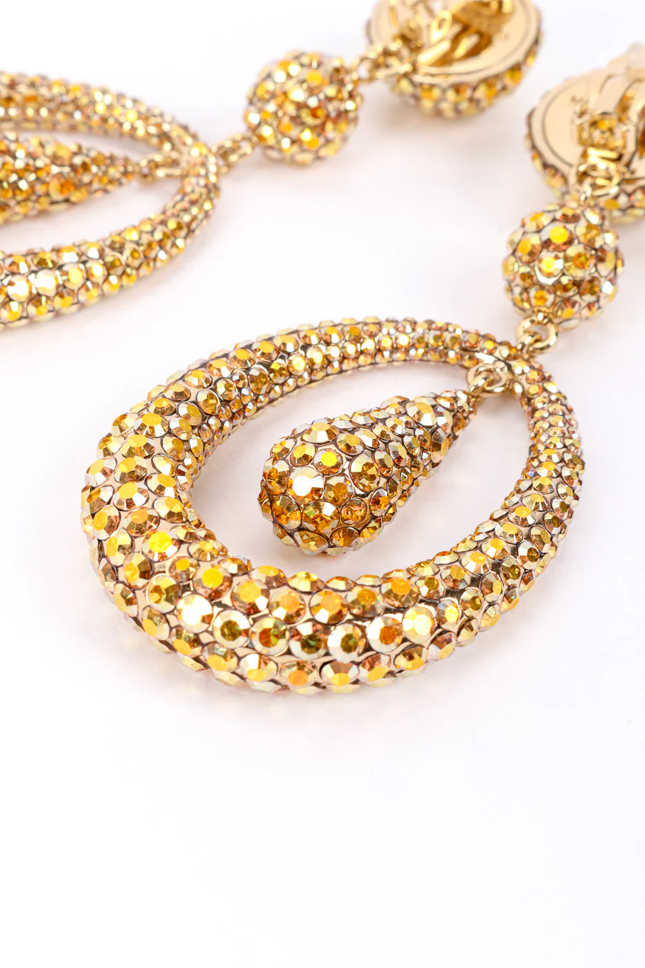 Hoop Drop Earrings - Image 4