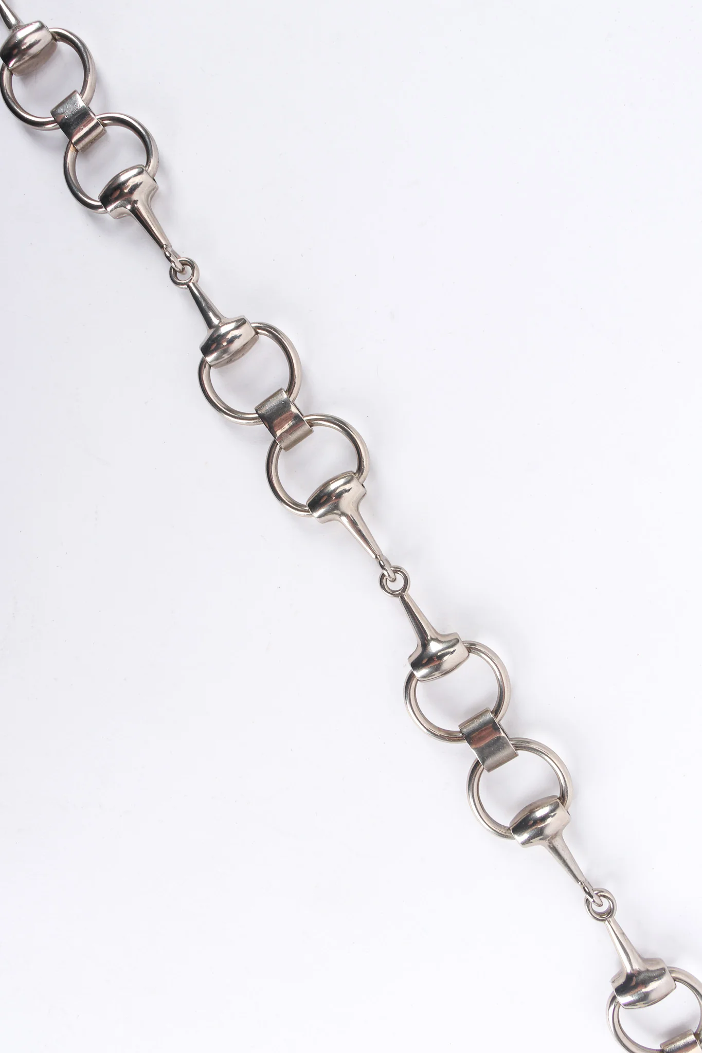 1970s Horsebit Chain Link Belt - Image 7