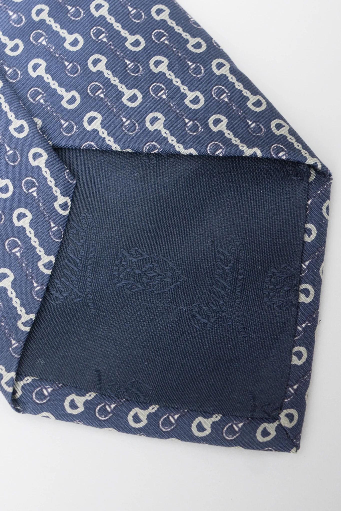 Horsebit Silk Tie - Image 8