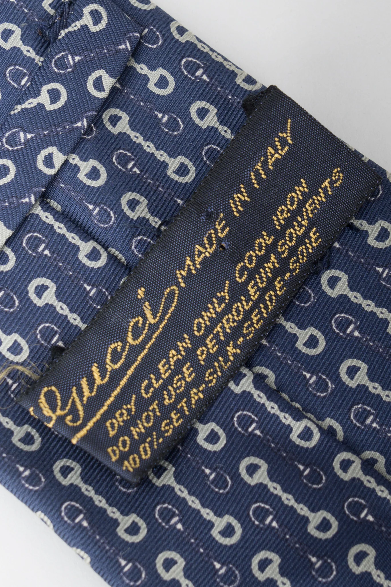 Horsebit Silk Tie - Image 9